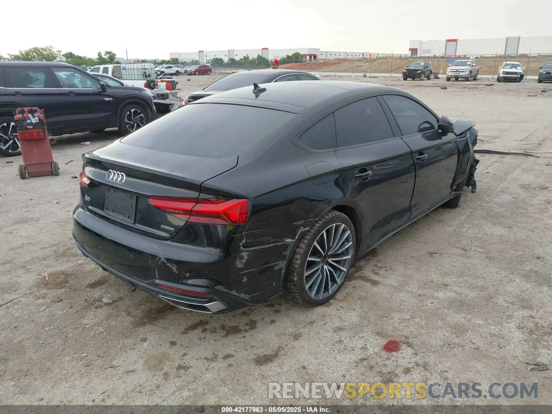4 Photograph of a damaged car WAUCBCF57PA027547 AUDI A5 SPORTBACK 2023
