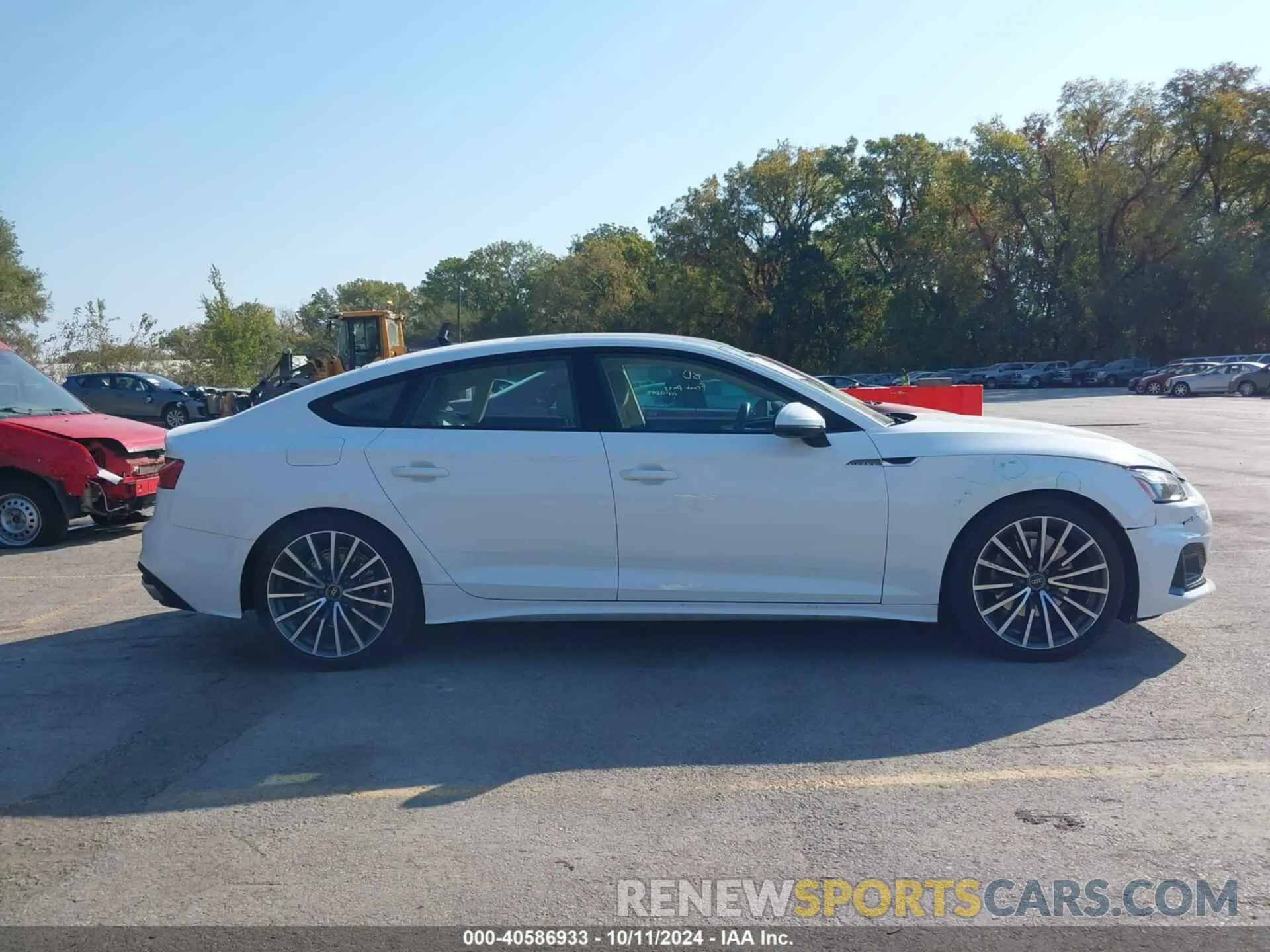 13 Photograph of a damaged car WAUCBCF58PA026441 AUDI A5 SPORTBACK 2023