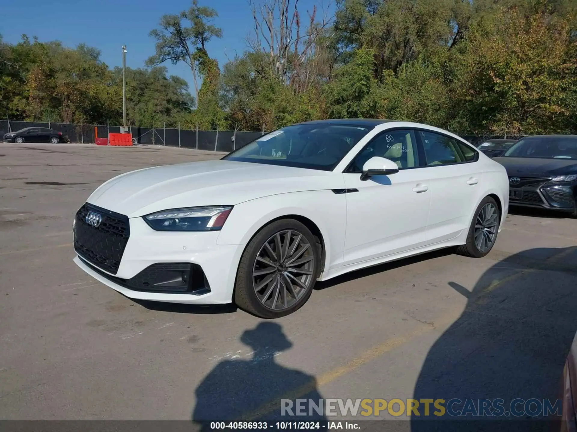 2 Photograph of a damaged car WAUCBCF58PA026441 AUDI A5 SPORTBACK 2023