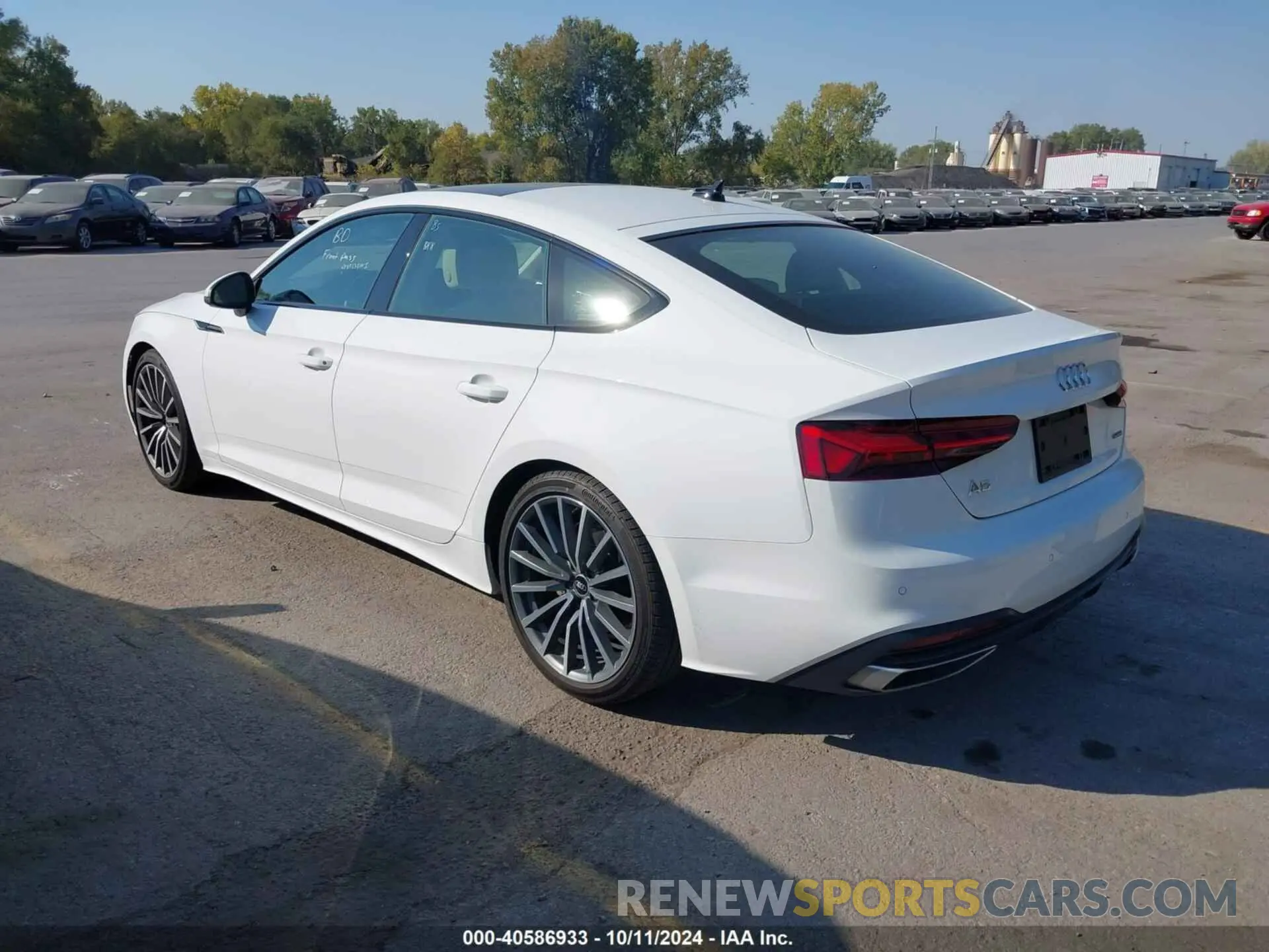 3 Photograph of a damaged car WAUCBCF58PA026441 AUDI A5 SPORTBACK 2023