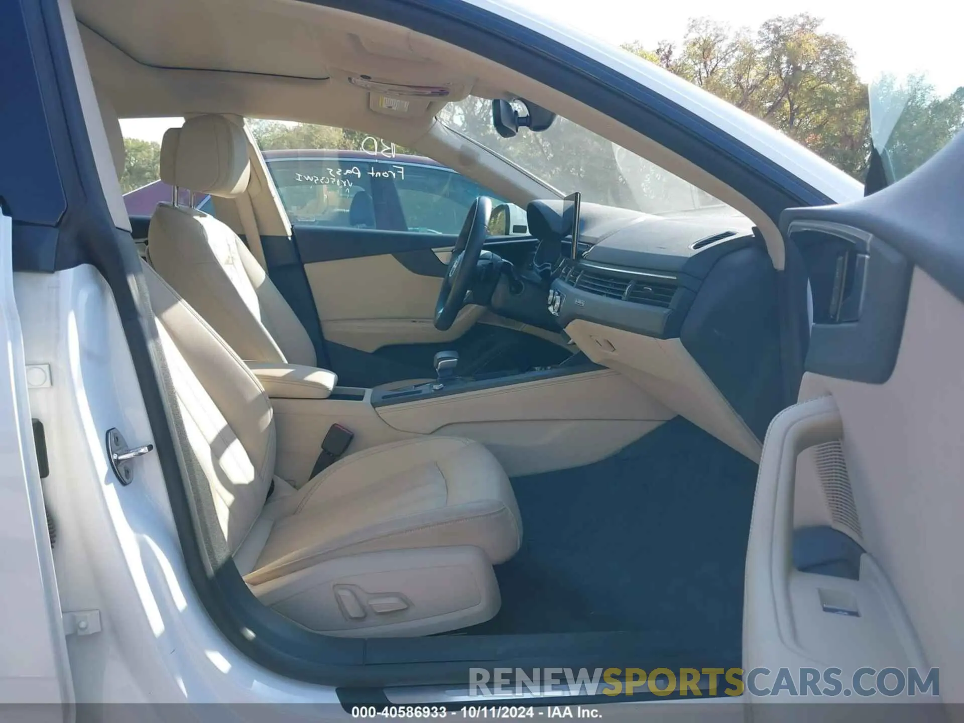 5 Photograph of a damaged car WAUCBCF58PA026441 AUDI A5 SPORTBACK 2023