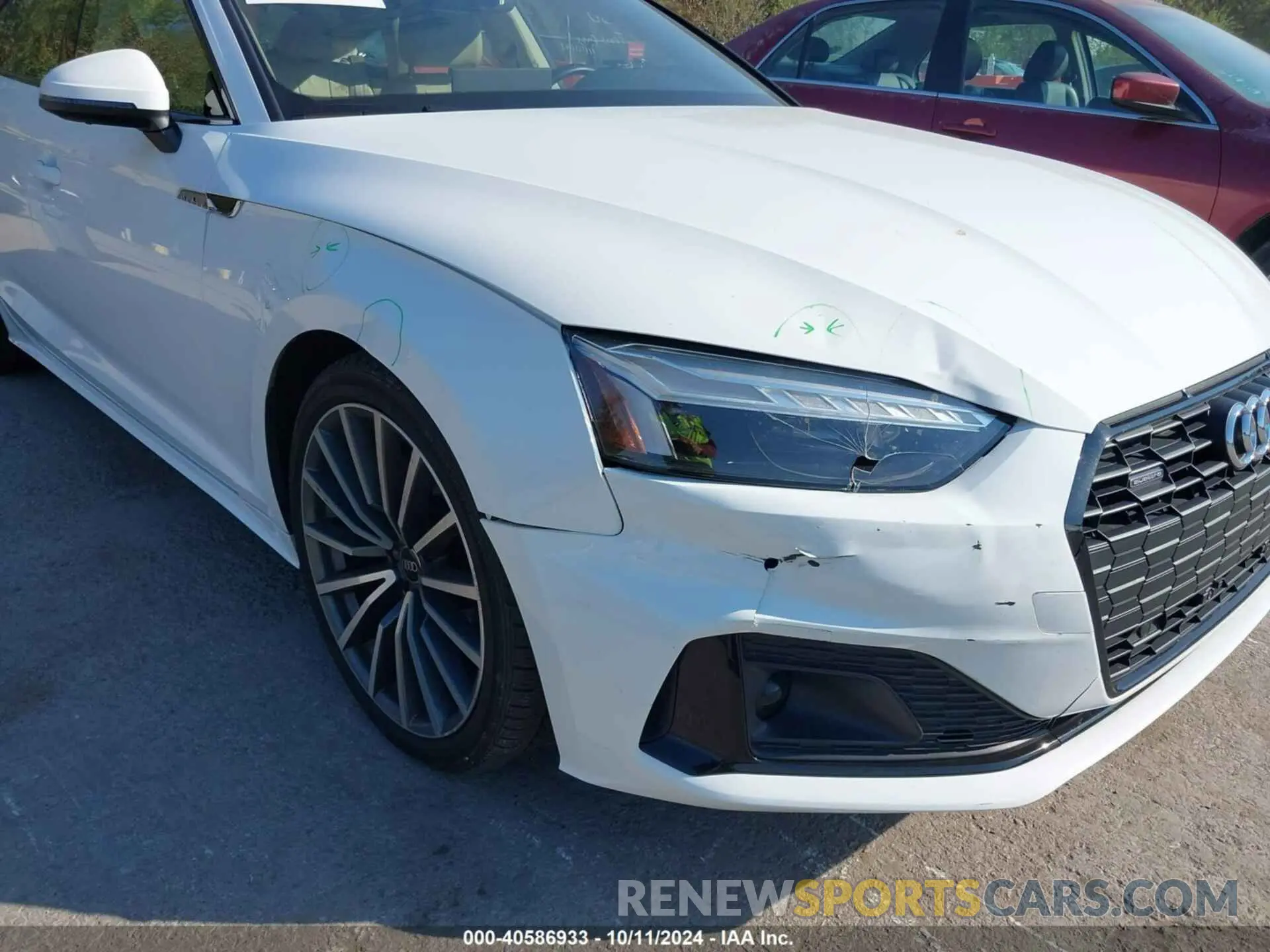 6 Photograph of a damaged car WAUCBCF58PA026441 AUDI A5 SPORTBACK 2023