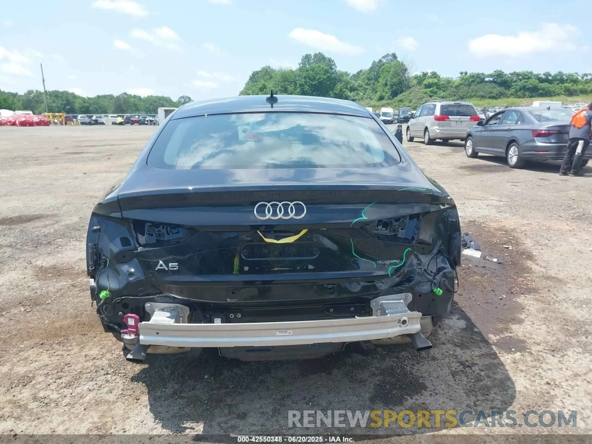 16 Photograph of a damaged car WAUDACF50PA027042 AUDI A5 SPORTBACK 2023