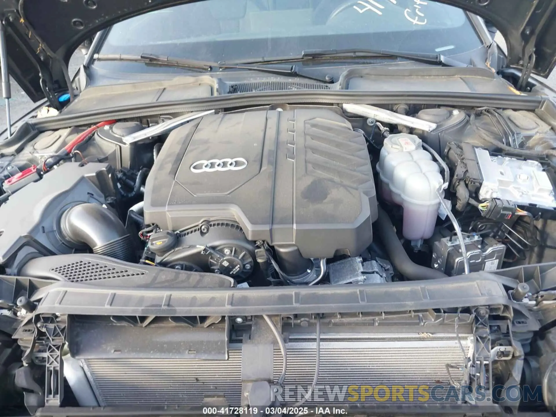 10 Photograph of a damaged car WAUDACF55PA021284 AUDI A5 SPORTBACK 2023