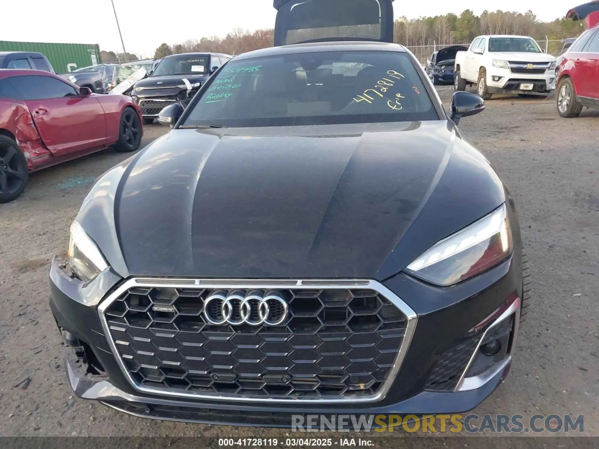 13 Photograph of a damaged car WAUDACF55PA021284 AUDI A5 SPORTBACK 2023