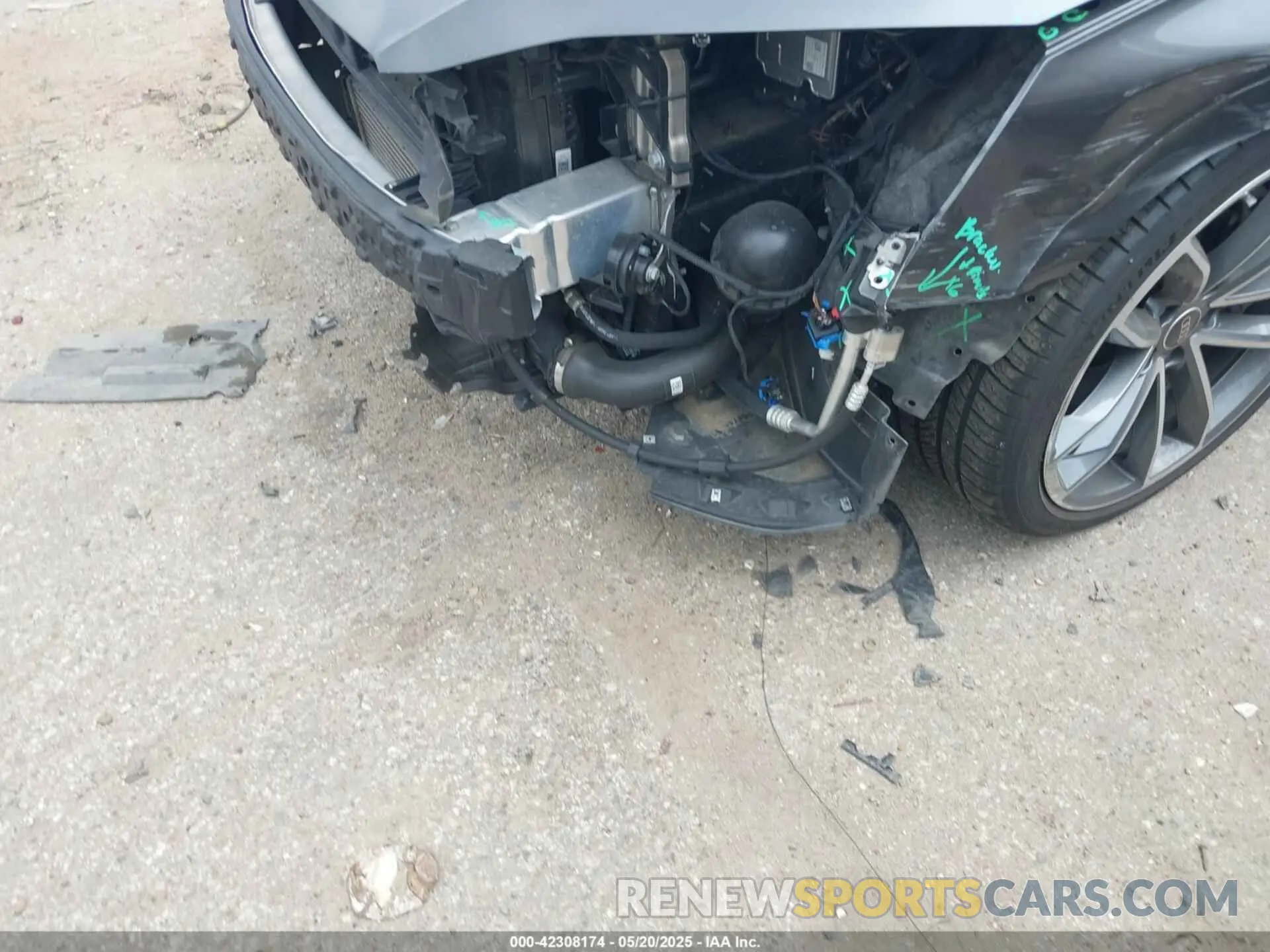 6 Photograph of a damaged car WAUDACF57PA023909 AUDI A5 SPORTBACK 2023