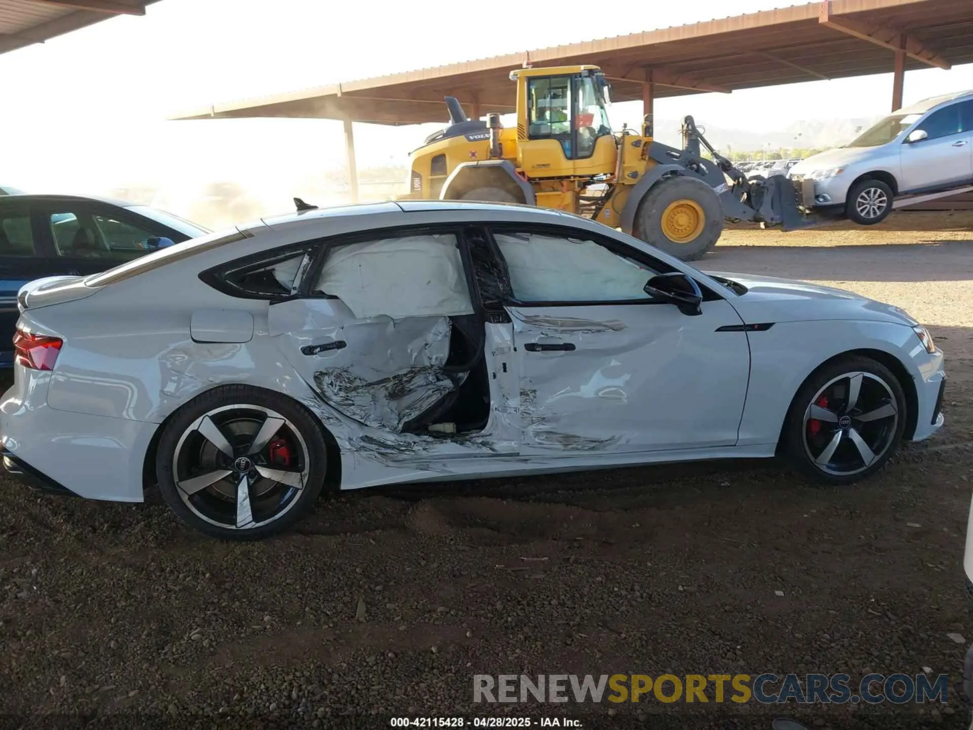 13 Photograph of a damaged car WAUFACF50PA037465 AUDI A5 SPORTBACK 2023