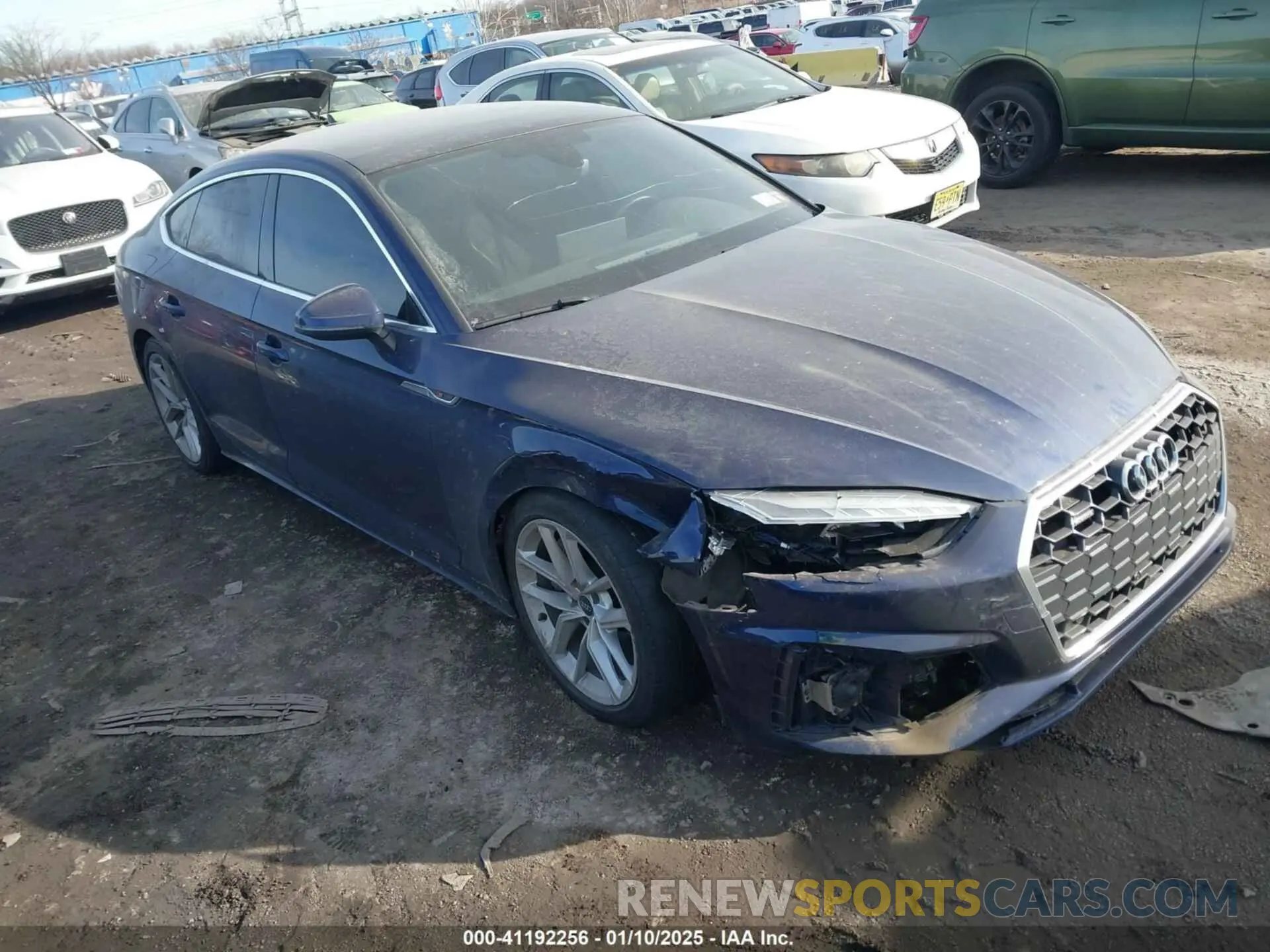 1 Photograph of a damaged car WAUFACF51PA052444 AUDI A5 SPORTBACK 2023