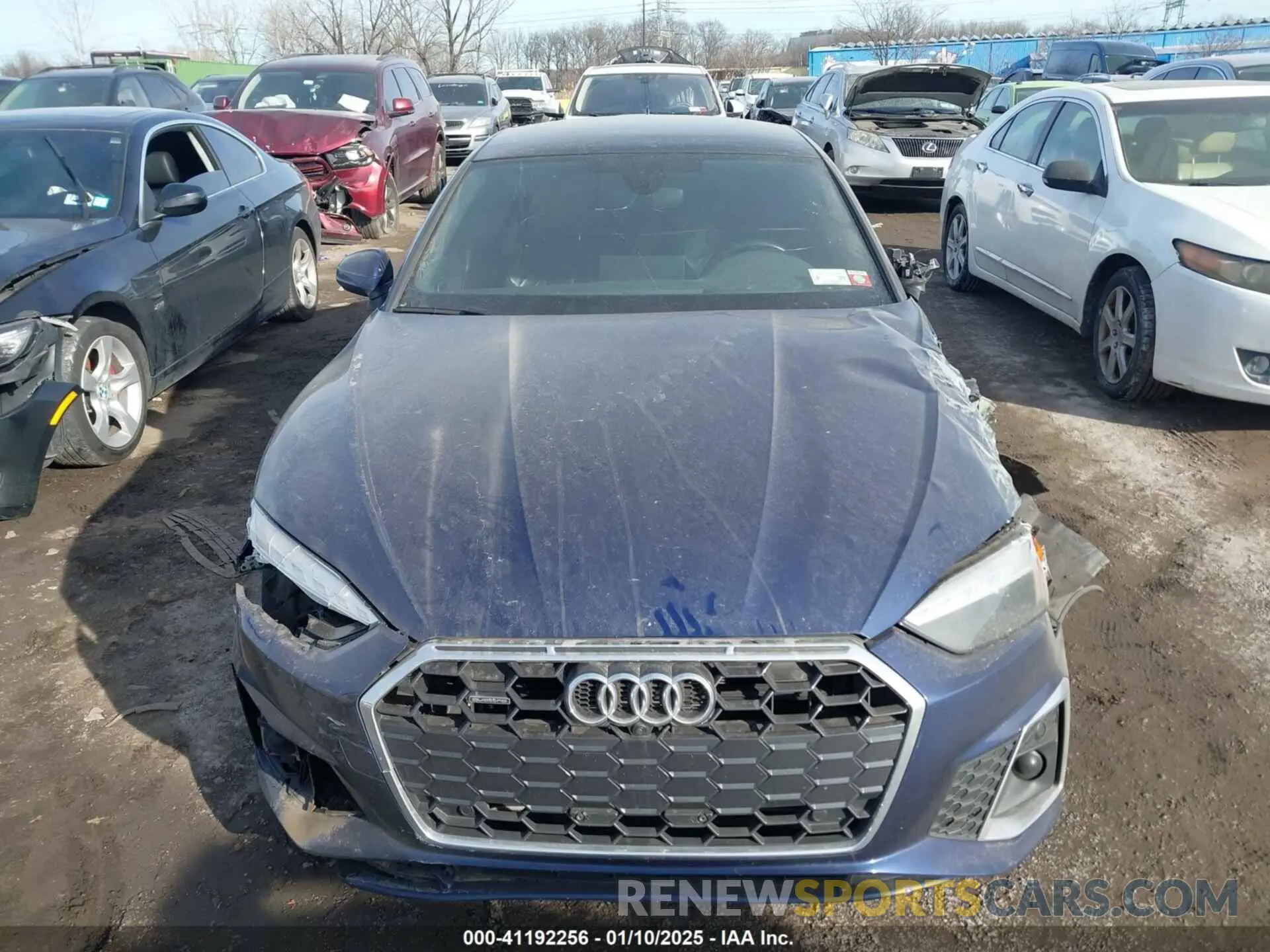 11 Photograph of a damaged car WAUFACF51PA052444 AUDI A5 SPORTBACK 2023