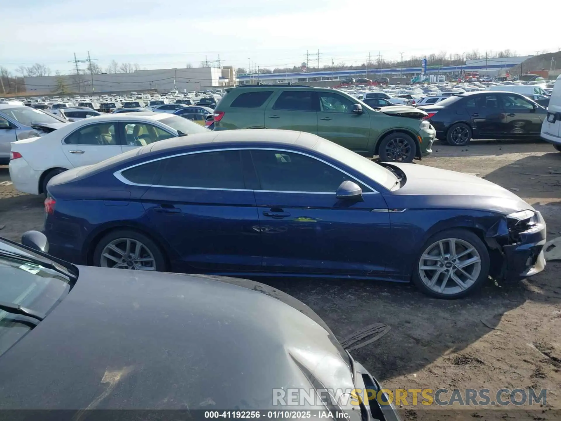 12 Photograph of a damaged car WAUFACF51PA052444 AUDI A5 SPORTBACK 2023