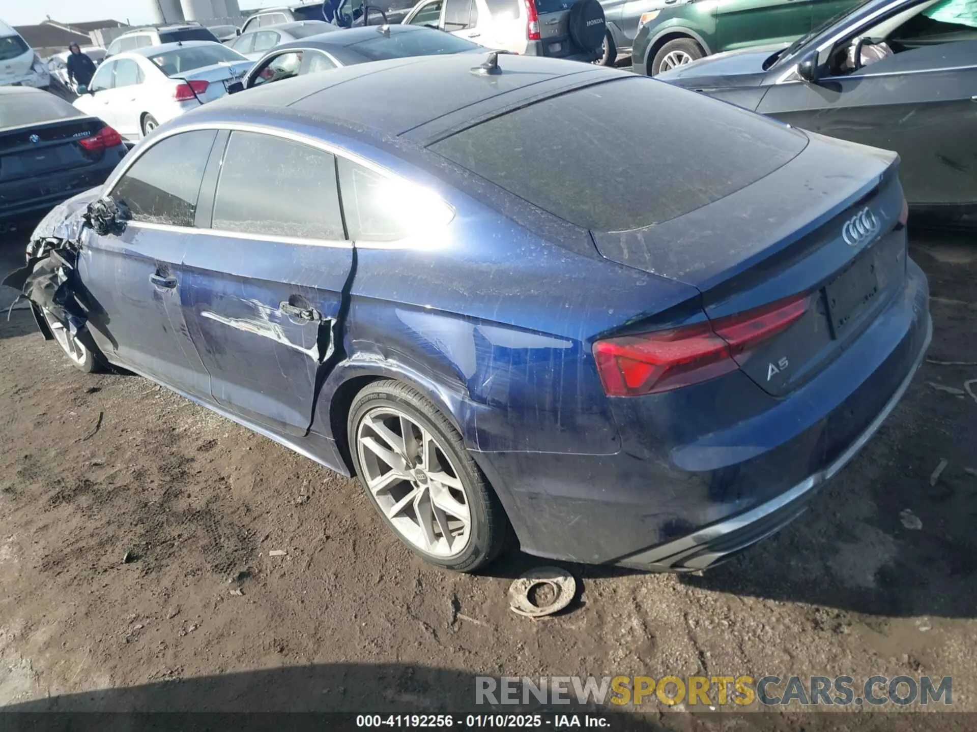 3 Photograph of a damaged car WAUFACF51PA052444 AUDI A5 SPORTBACK 2023