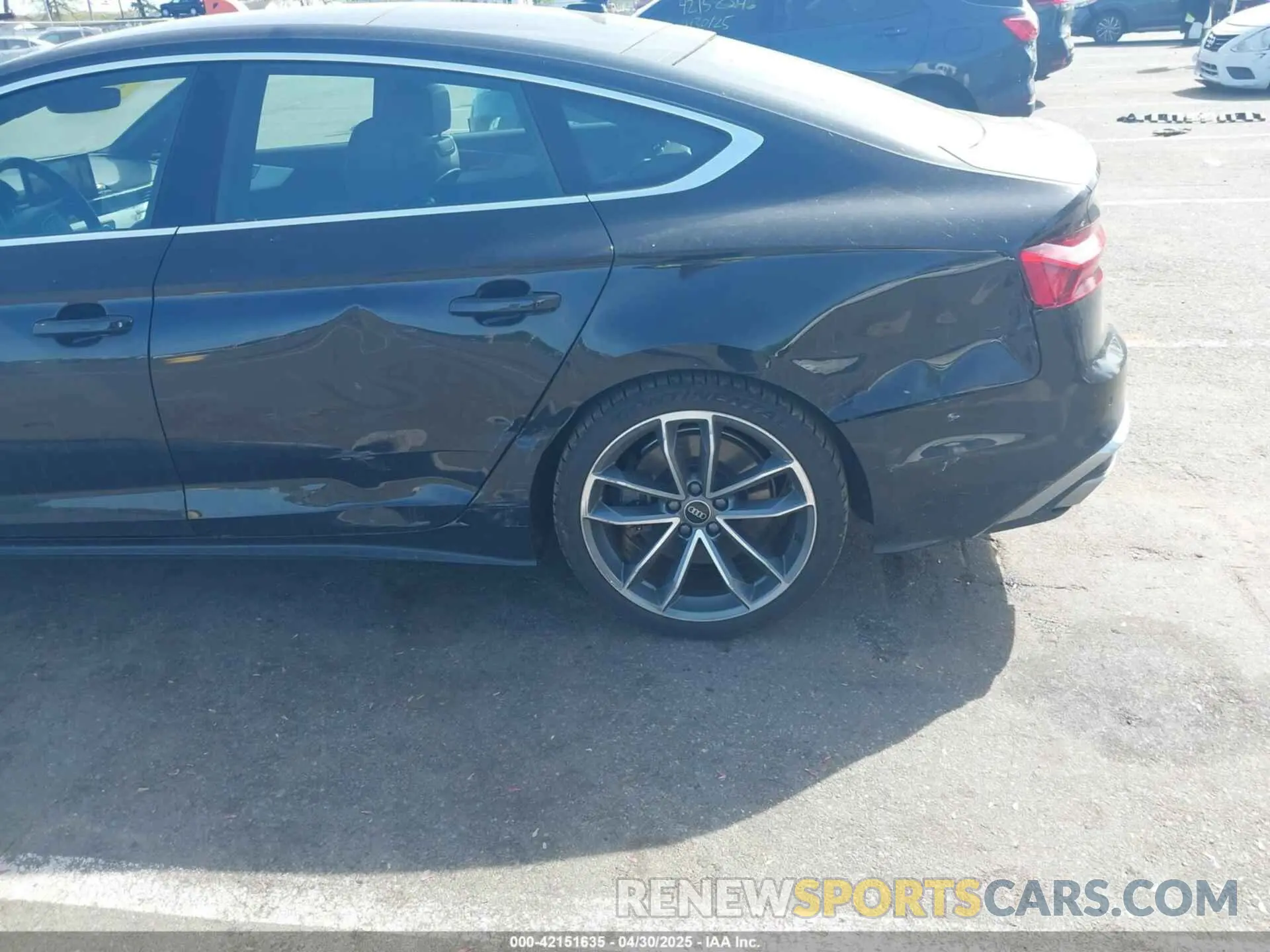 6 Photograph of a damaged car WAUFACF52PA015824 AUDI A5 SPORTBACK 2023