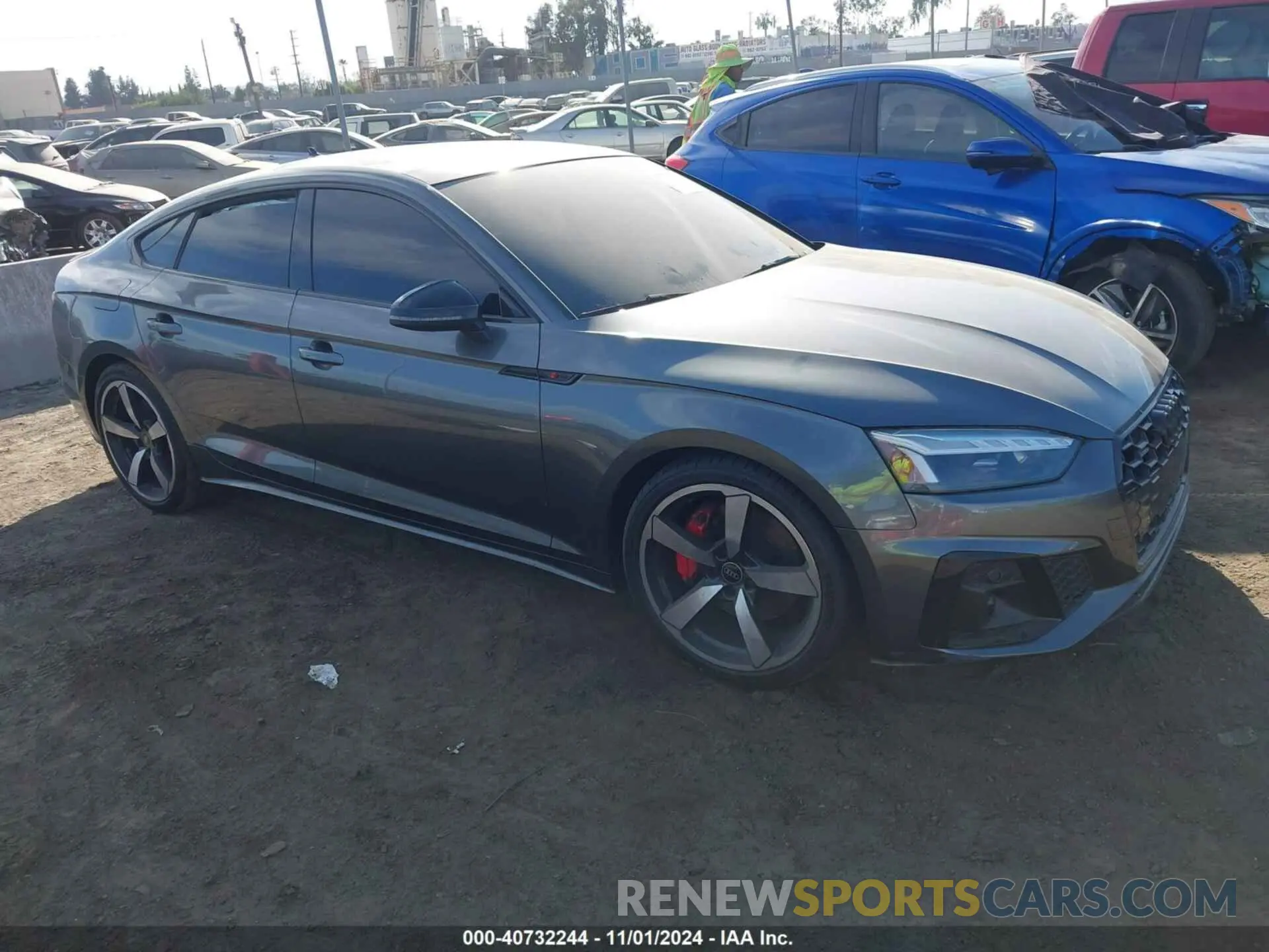 1 Photograph of a damaged car WAUFACF52PA051013 AUDI A5 SPORTBACK 2023