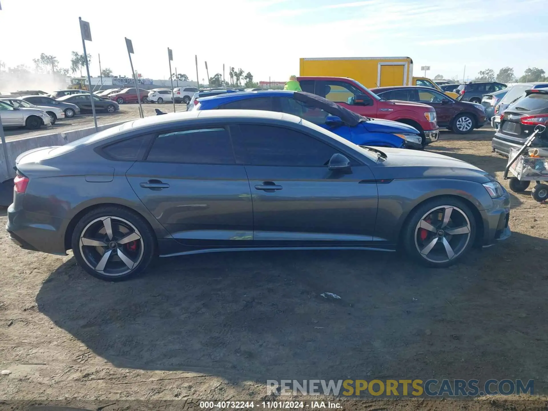 13 Photograph of a damaged car WAUFACF52PA051013 AUDI A5 SPORTBACK 2023