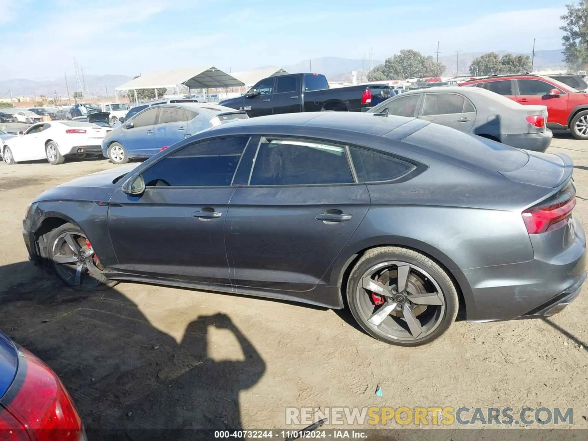 14 Photograph of a damaged car WAUFACF52PA051013 AUDI A5 SPORTBACK 2023