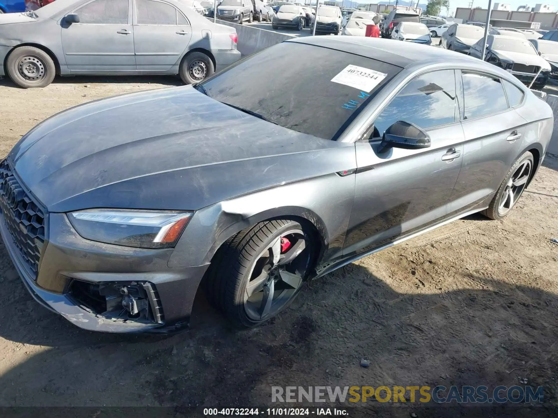2 Photograph of a damaged car WAUFACF52PA051013 AUDI A5 SPORTBACK 2023