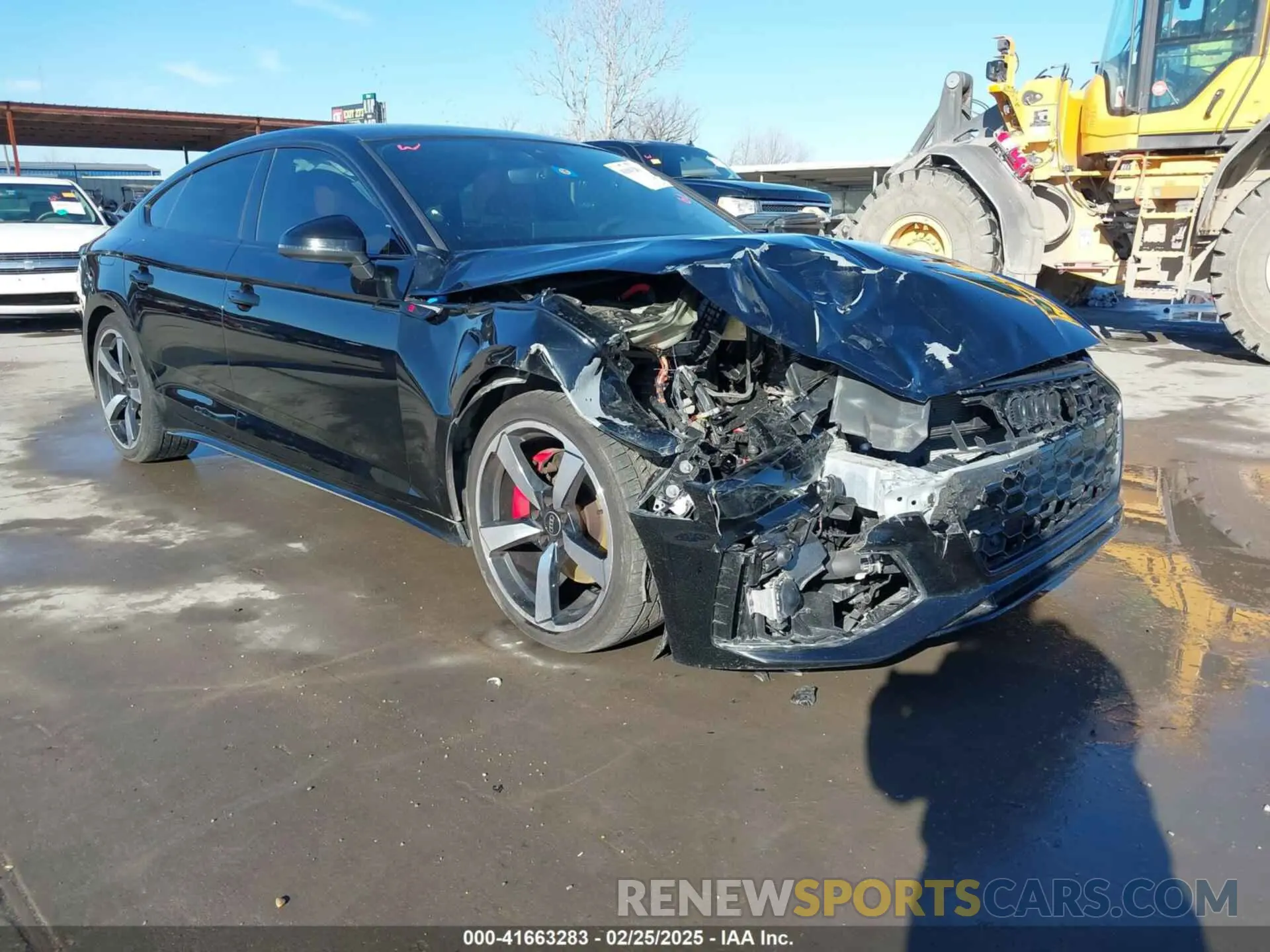 1 Photograph of a damaged car WAUFACF54PA065172 AUDI A5 SPORTBACK 2023