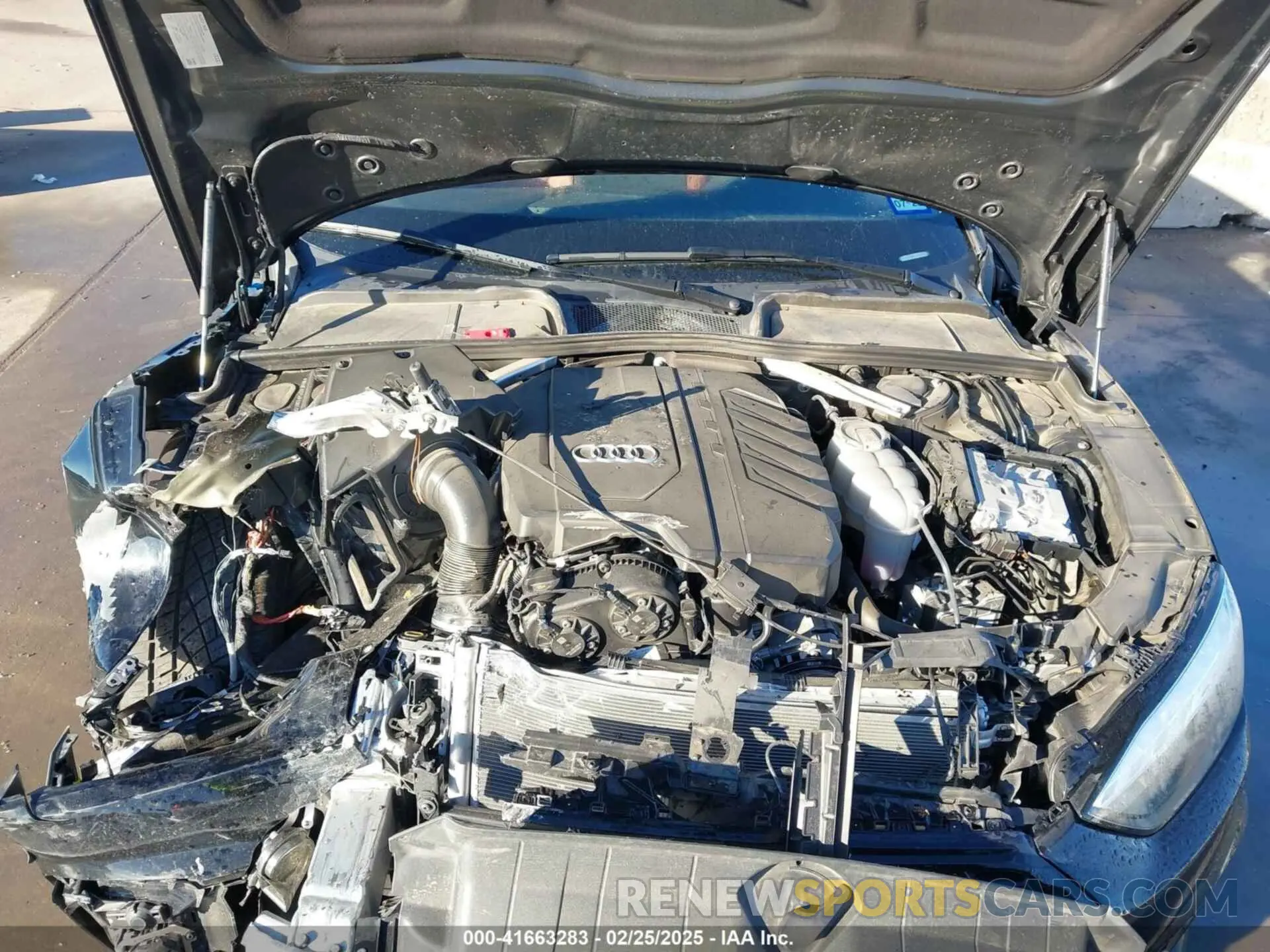 10 Photograph of a damaged car WAUFACF54PA065172 AUDI A5 SPORTBACK 2023