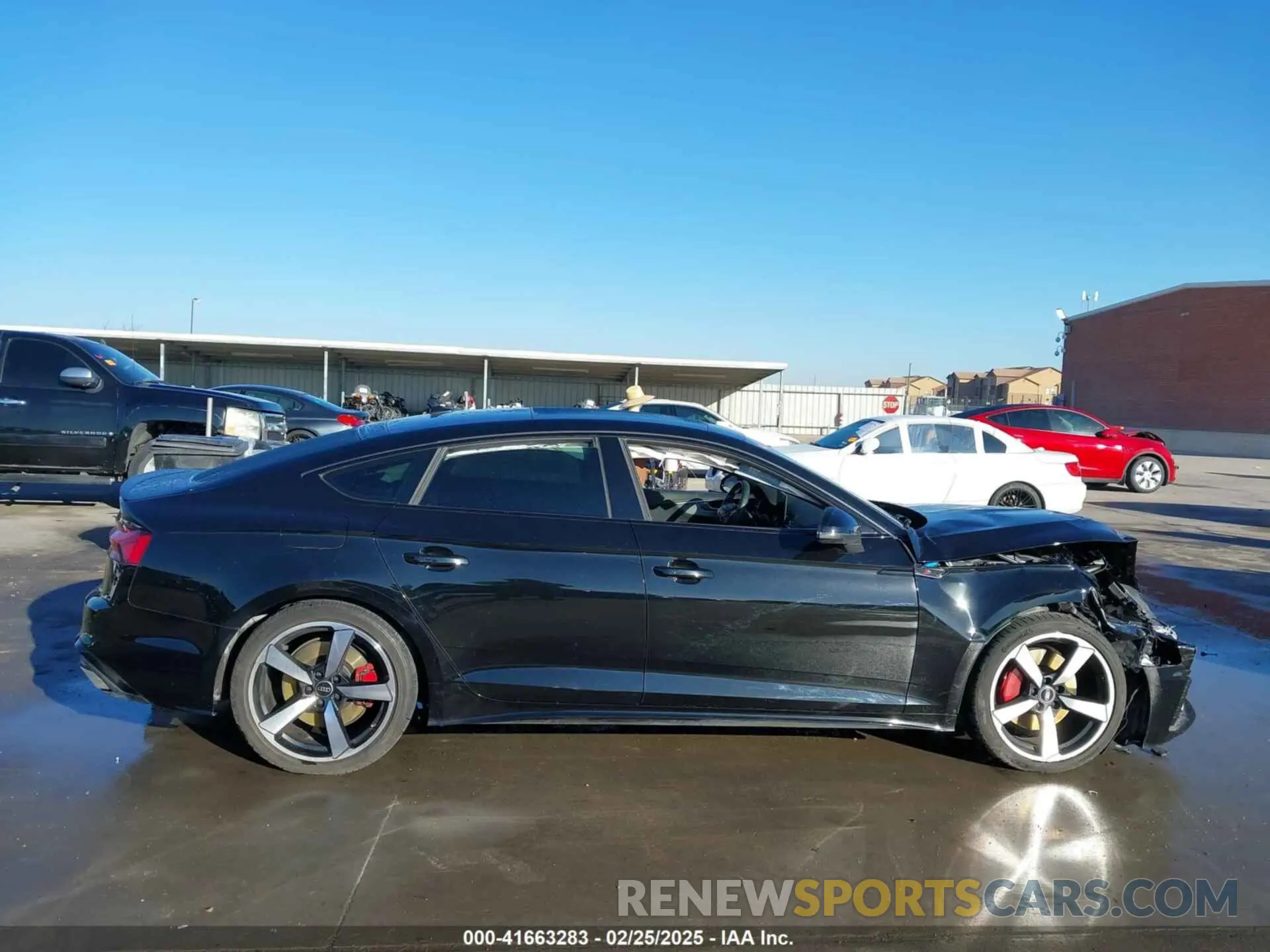 14 Photograph of a damaged car WAUFACF54PA065172 AUDI A5 SPORTBACK 2023