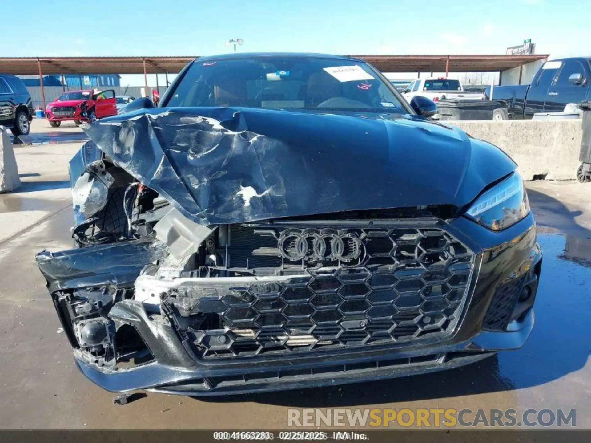 6 Photograph of a damaged car WAUFACF54PA065172 AUDI A5 SPORTBACK 2023