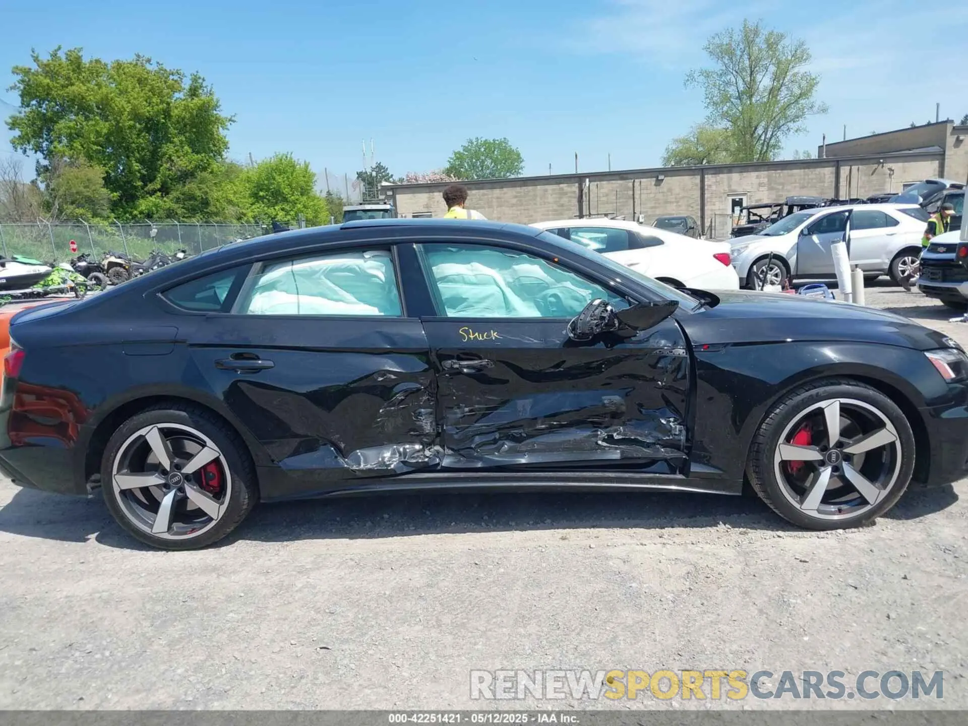 6 Photograph of a damaged car WAUFACF56PA020881 AUDI A5 SPORTBACK 2023