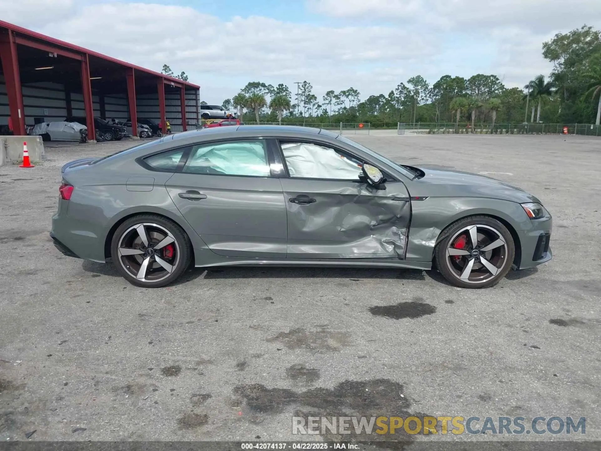 13 Photograph of a damaged car WAUFACF56PA038023 AUDI A5 SPORTBACK 2023