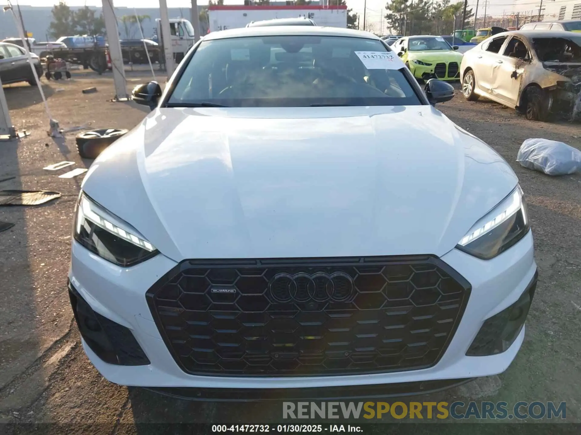 13 Photograph of a damaged car WAUFACF5XPA058114 AUDI A5 SPORTBACK 2023