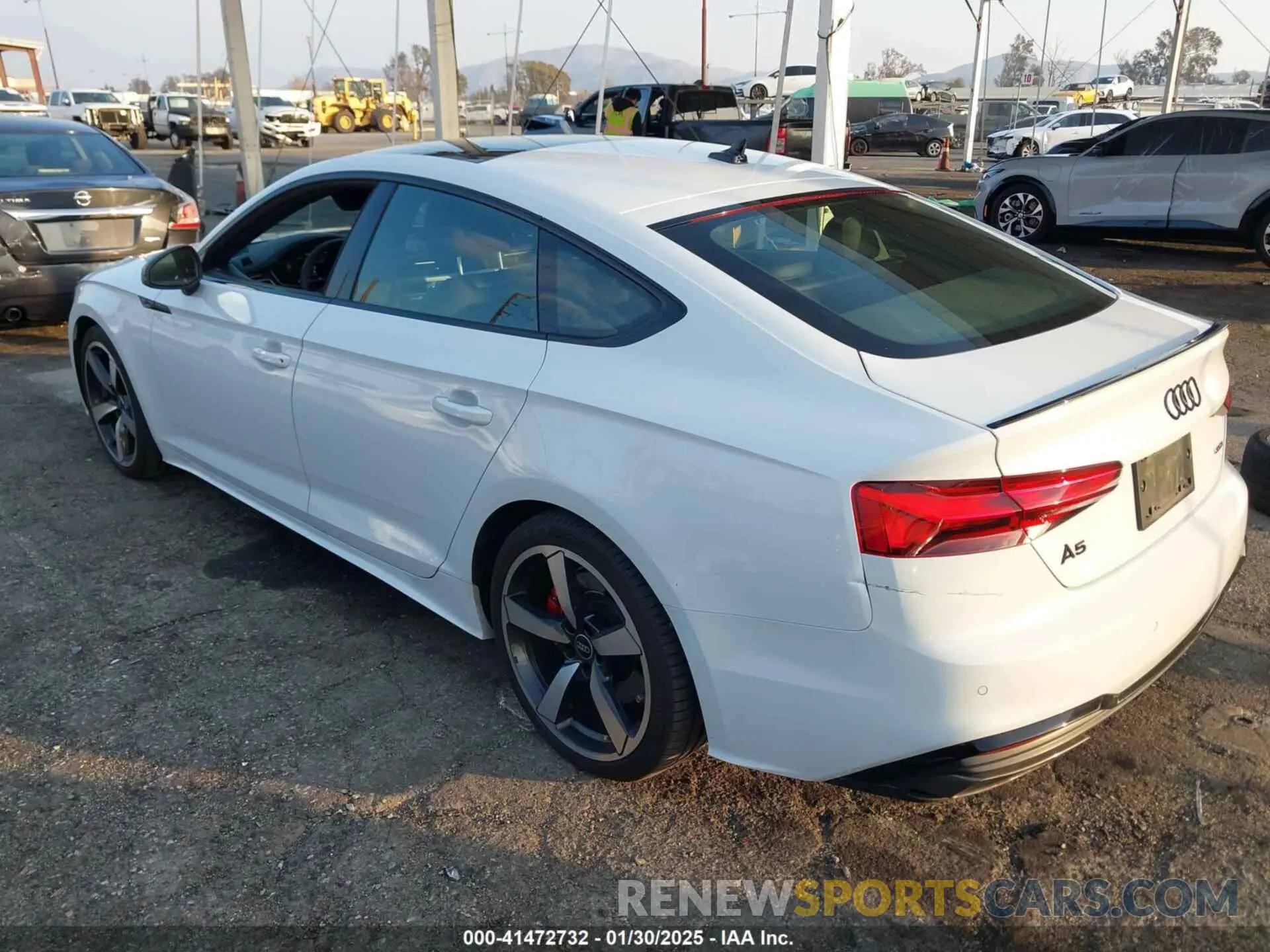 3 Photograph of a damaged car WAUFACF5XPA058114 AUDI A5 SPORTBACK 2023