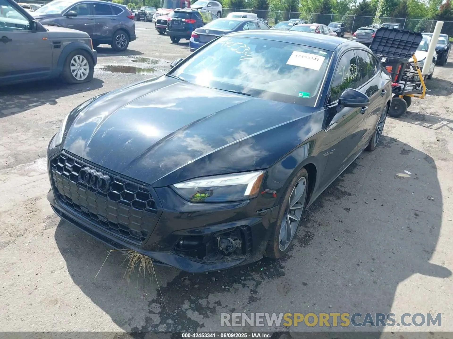 2 Photograph of a damaged car WAUDACF50RA081363 AUDI A5 SPORTBACK 2024