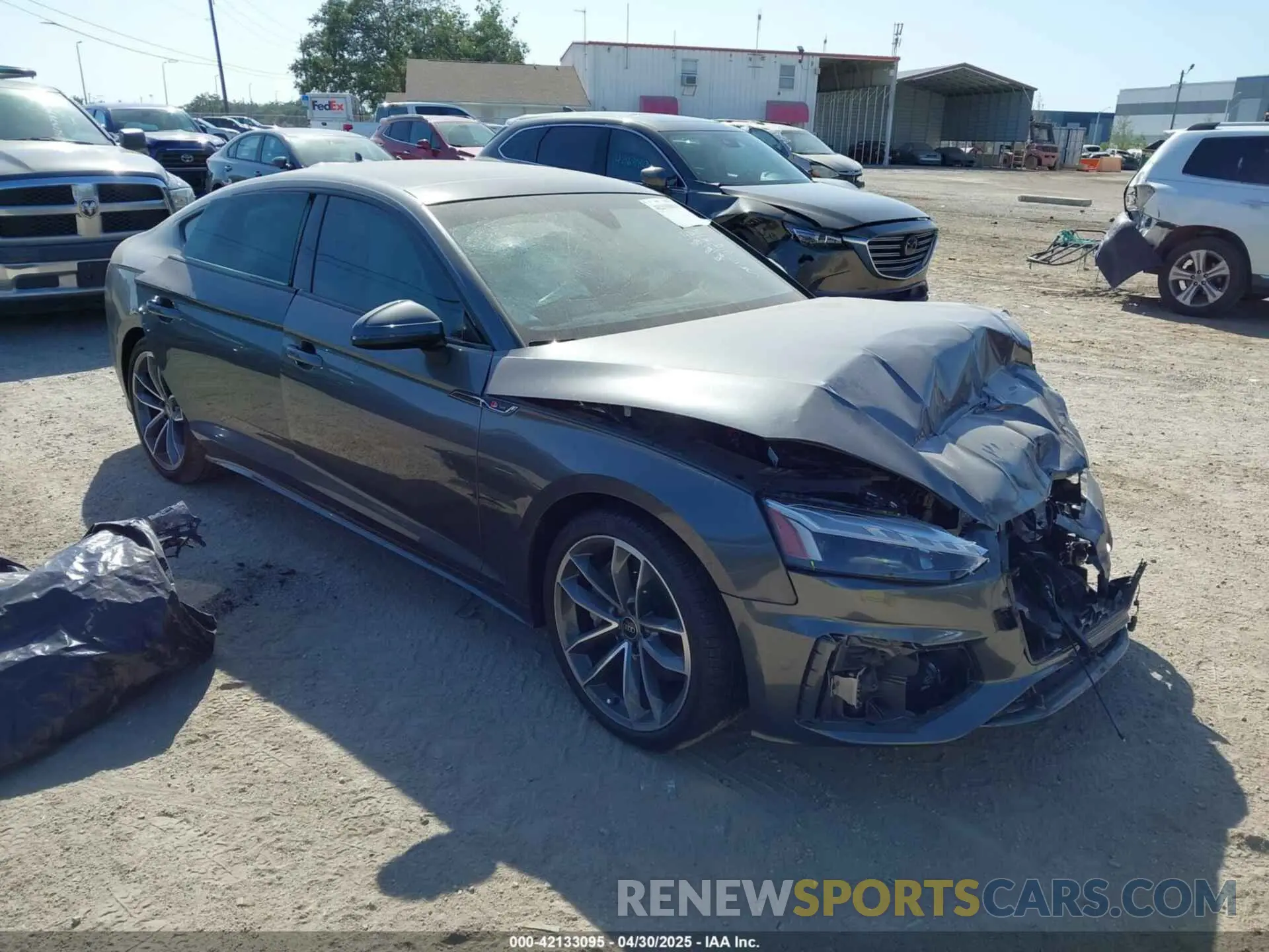 1 Photograph of a damaged car WAUDACF51RA110238 AUDI A5 SPORTBACK 2024