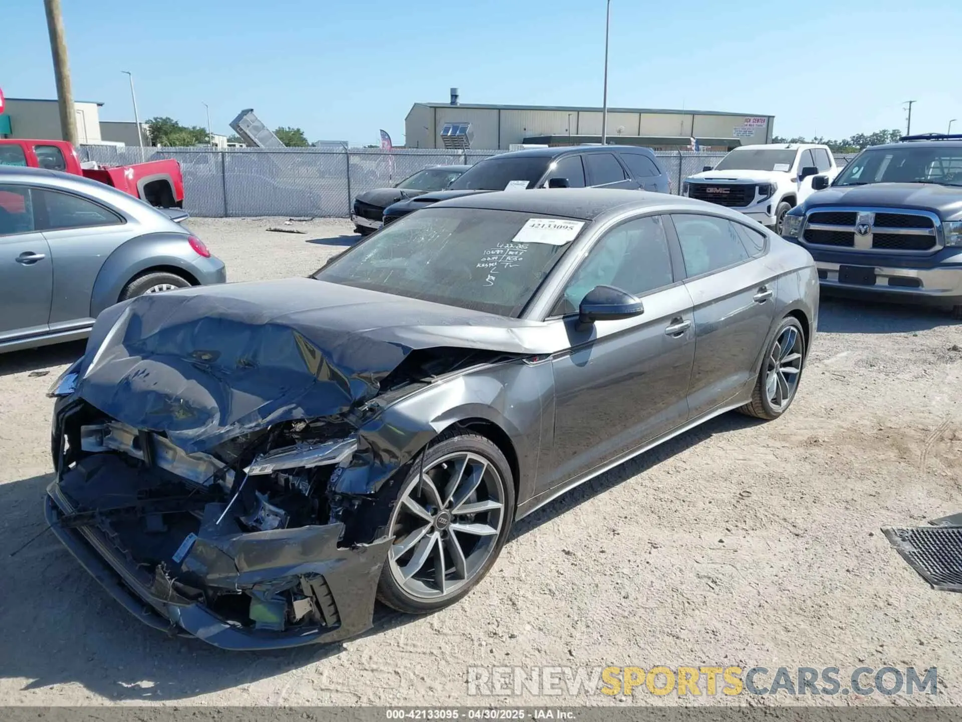 2 Photograph of a damaged car WAUDACF51RA110238 AUDI A5 SPORTBACK 2024