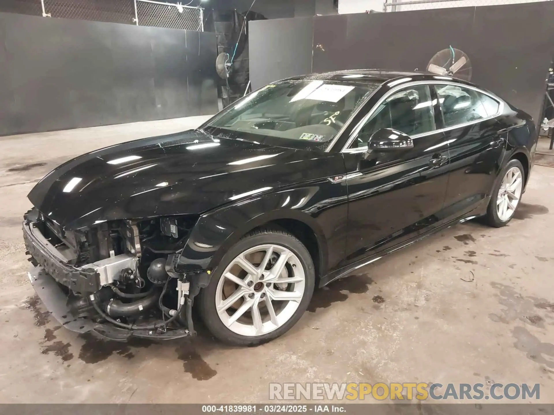 2 Photograph of a damaged car WAUDACF52RA017082 AUDI A5 SPORTBACK 2024
