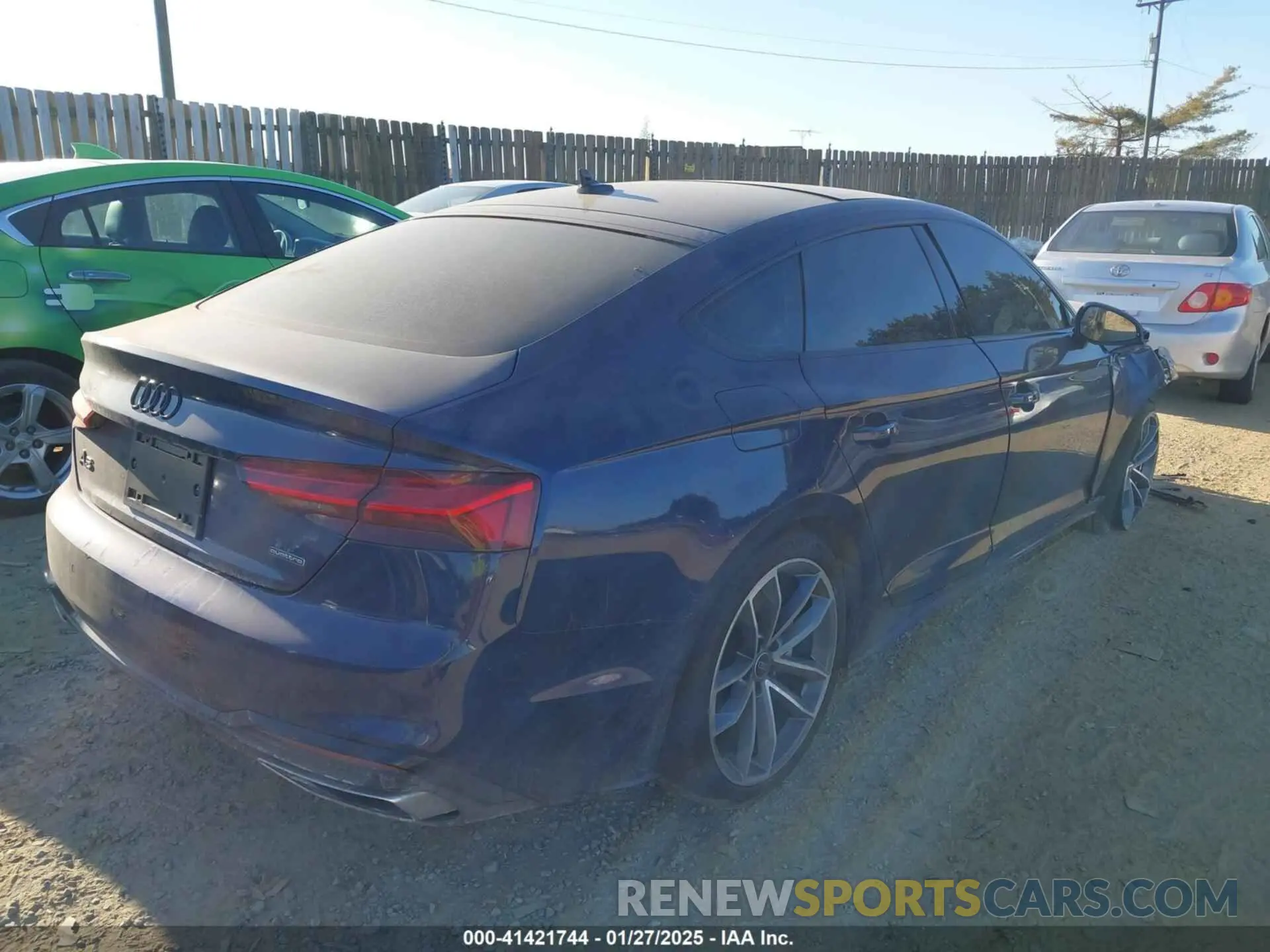4 Photograph of a damaged car WAUDACF52RA096172 AUDI A5 SPORTBACK 2024