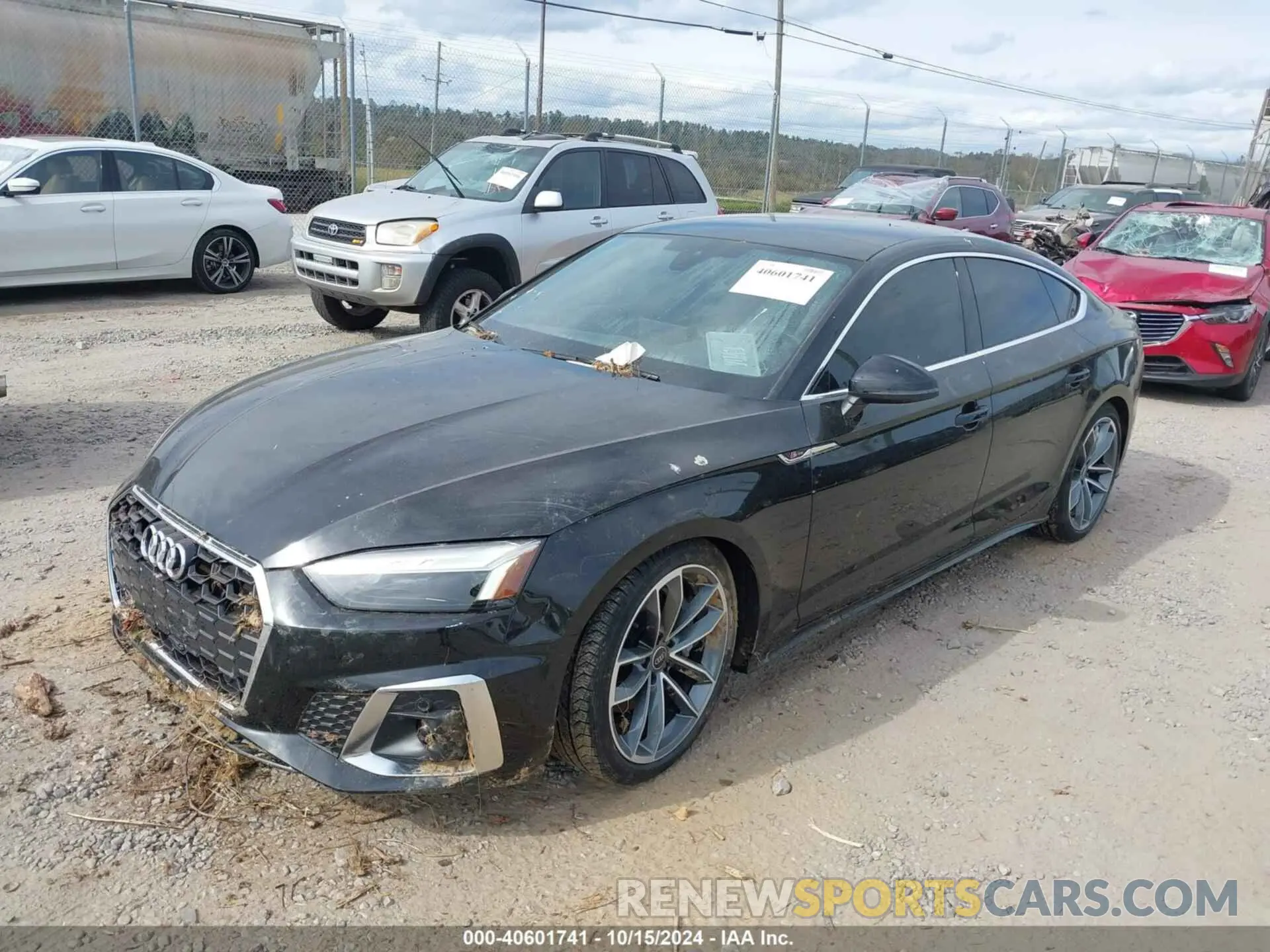 2 Photograph of a damaged car WAUDACF56RA073347 AUDI A5 SPORTBACK 2024