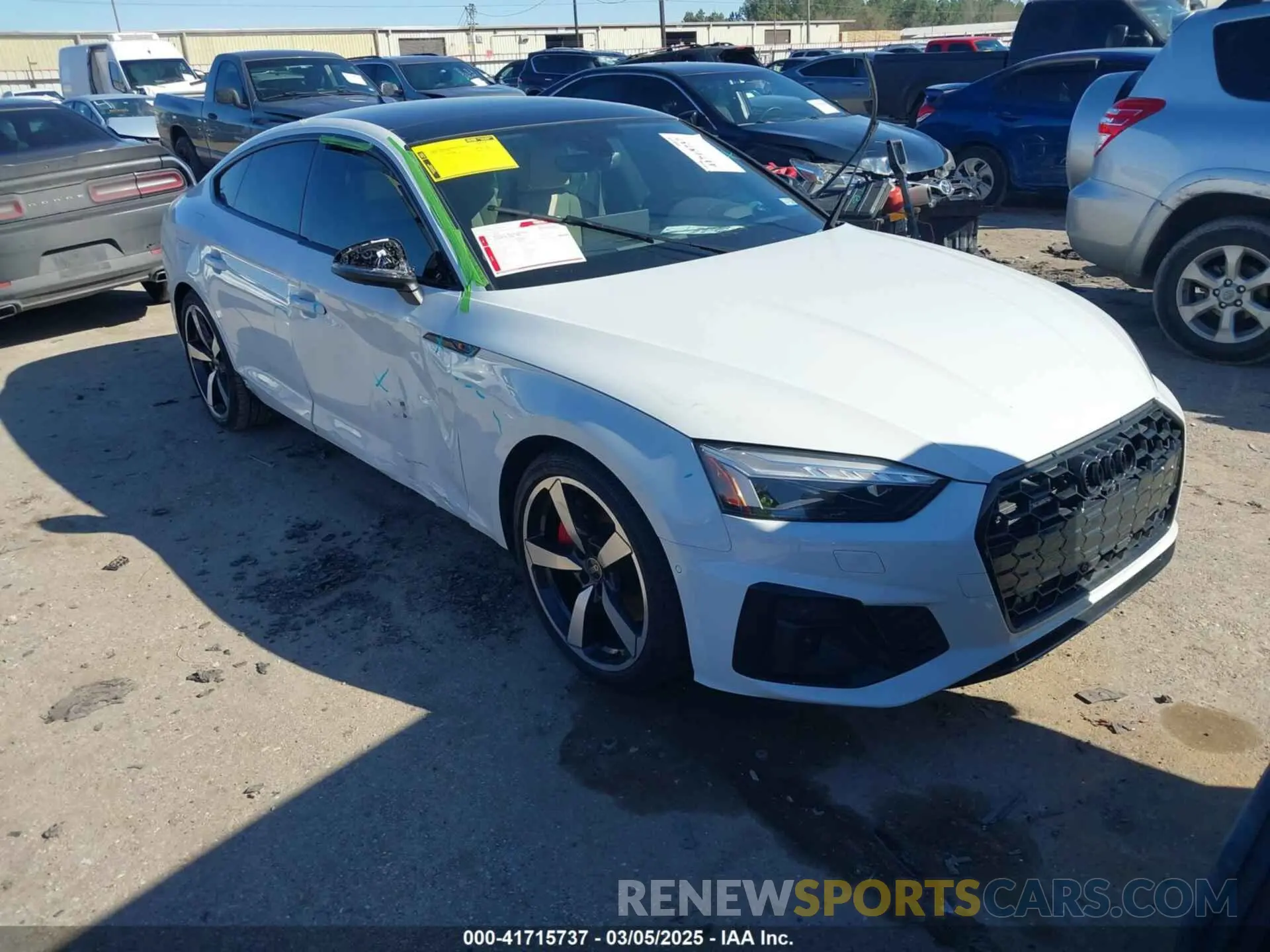 1 Photograph of a damaged car WAUEACF50RA095851 AUDI A5 SPORTBACK 2024