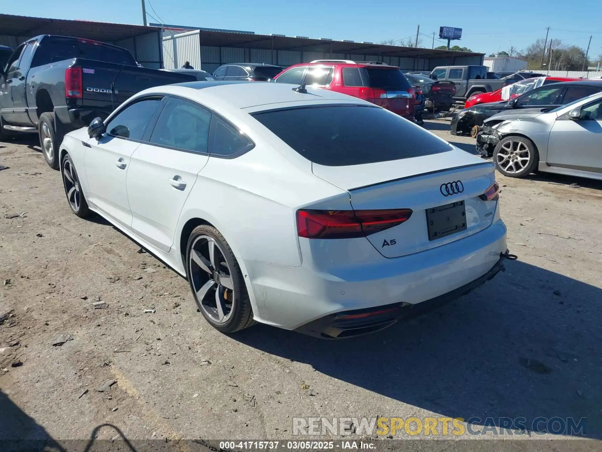 3 Photograph of a damaged car WAUEACF50RA095851 AUDI A5 SPORTBACK 2024