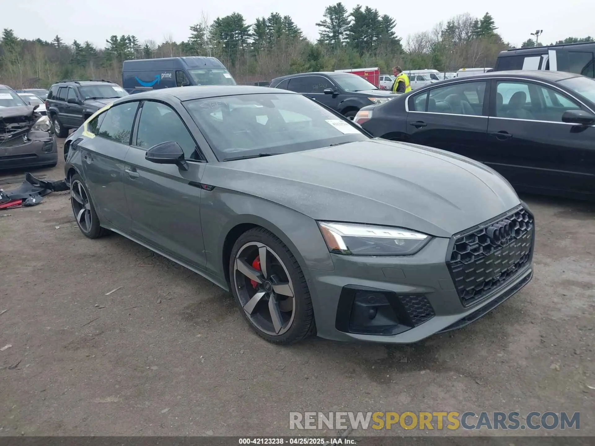 1 Photograph of a damaged car WAUEACF56RA017106 AUDI A5 SPORTBACK 2024