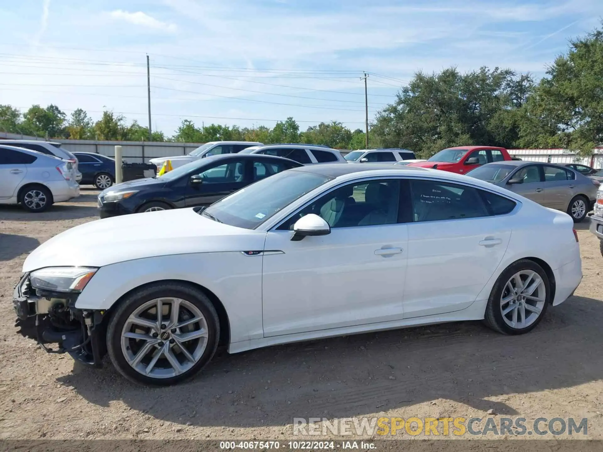 15 Photograph of a damaged car WAUFACF51RA019172 AUDI A5 SPORTBACK 2024