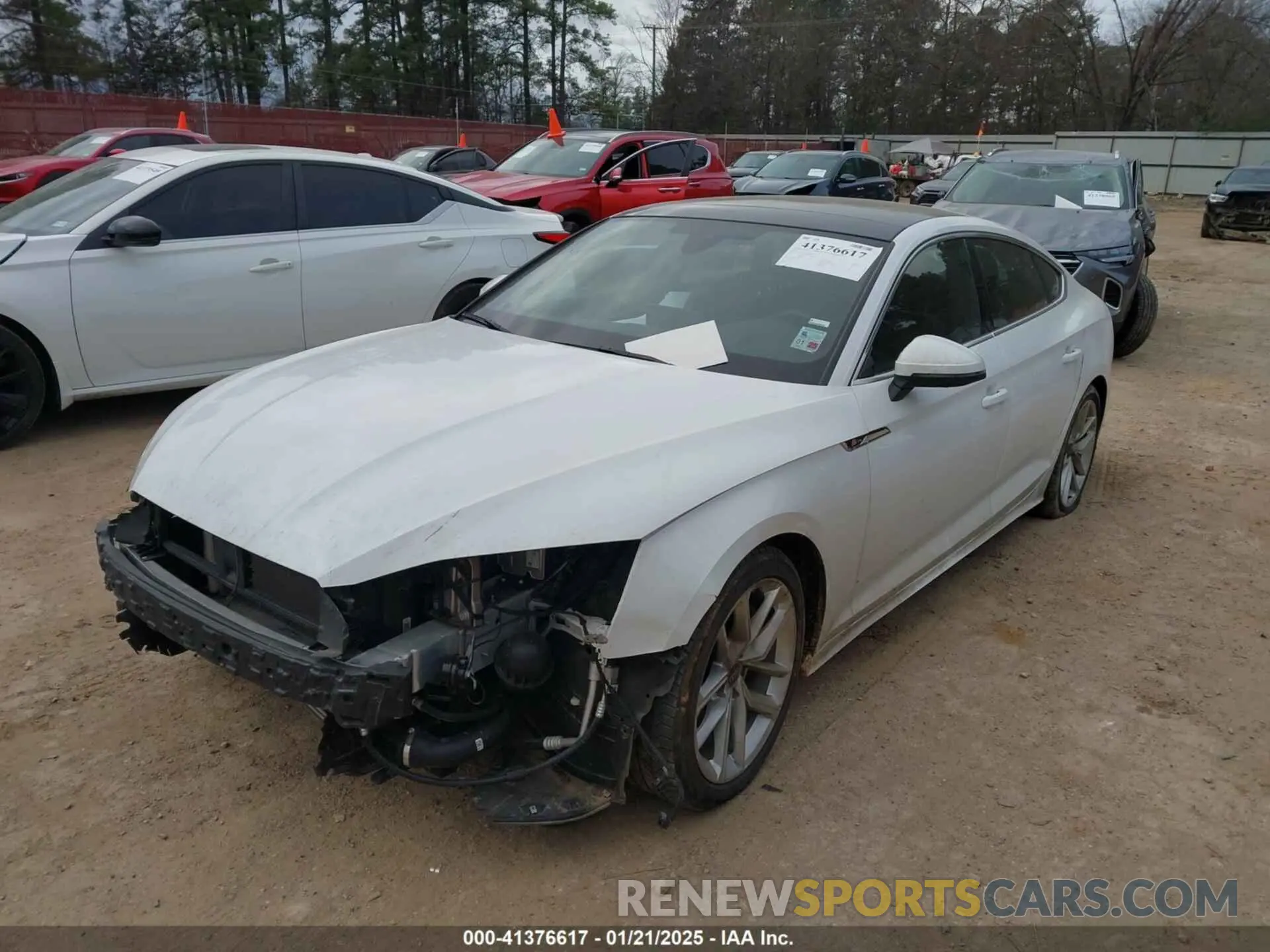 2 Photograph of a damaged car WAUFACF53RA029573 AUDI A5 SPORTBACK 2024