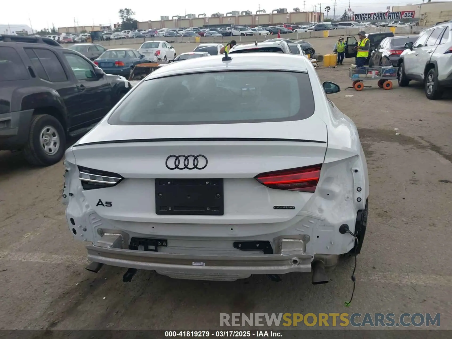 17 Photograph of a damaged car WAUFACF54RA057706 AUDI A5 SPORTBACK 2024