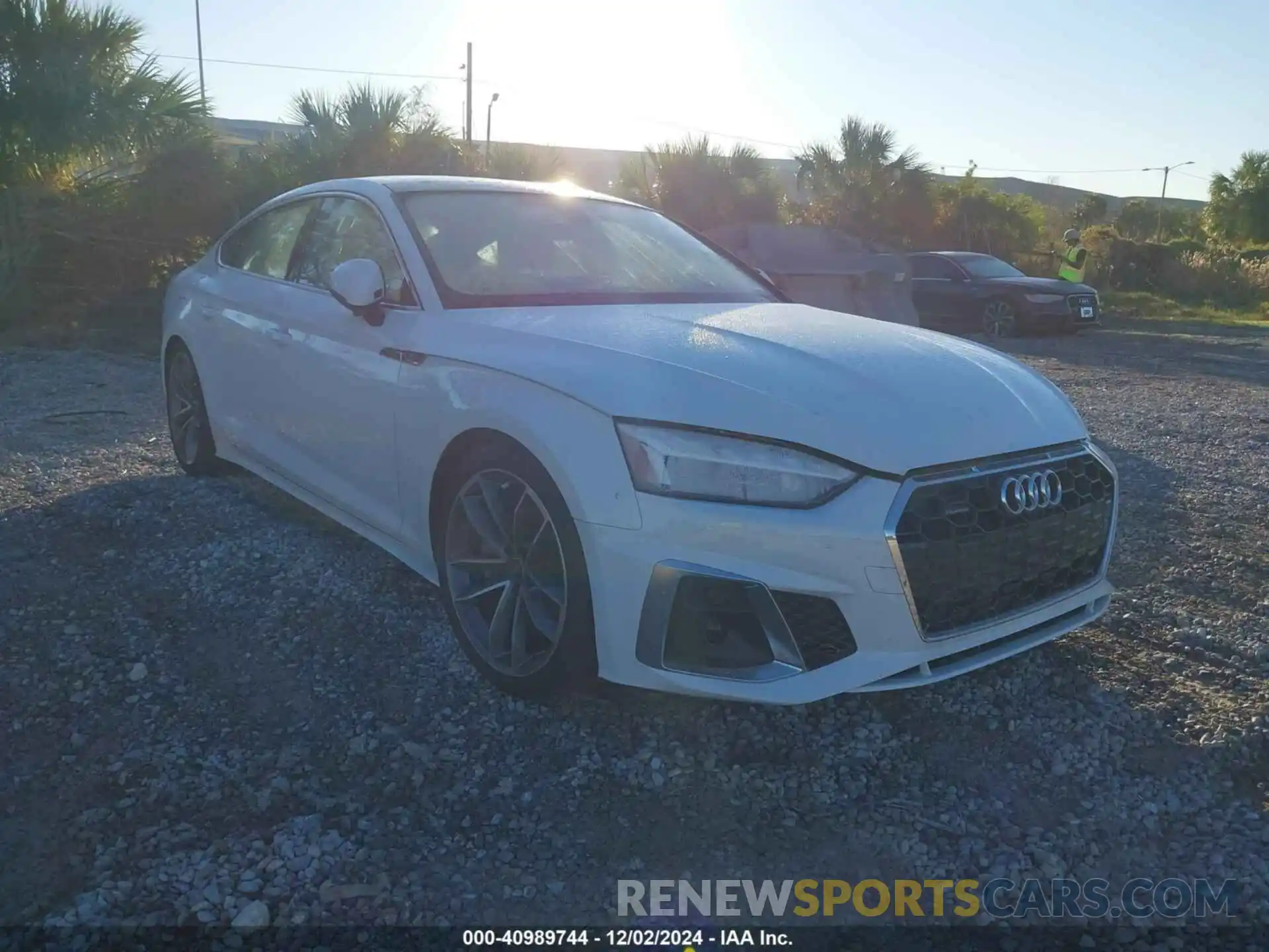 1 Photograph of a damaged car WAUFACF55RA021653 AUDI A5 SPORTBACK 2024