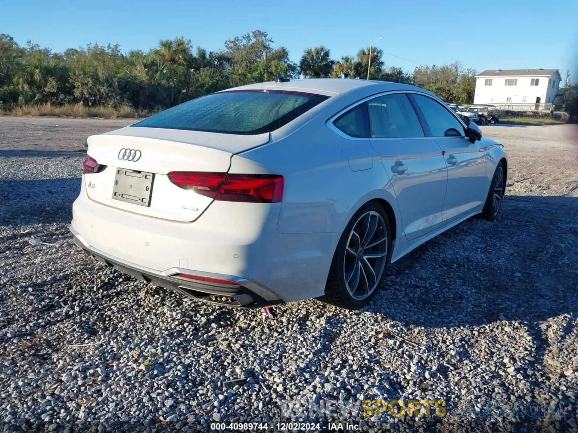 4 Photograph of a damaged car WAUFACF55RA021653 AUDI A5 SPORTBACK 2024