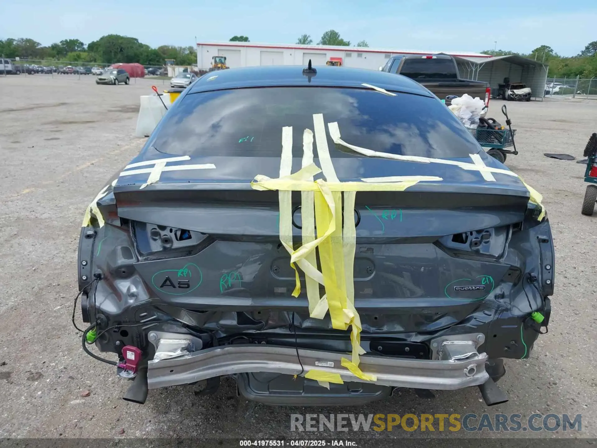 15 Photograph of a damaged car WAUFACF56RA045010 AUDI A5 SPORTBACK 2024