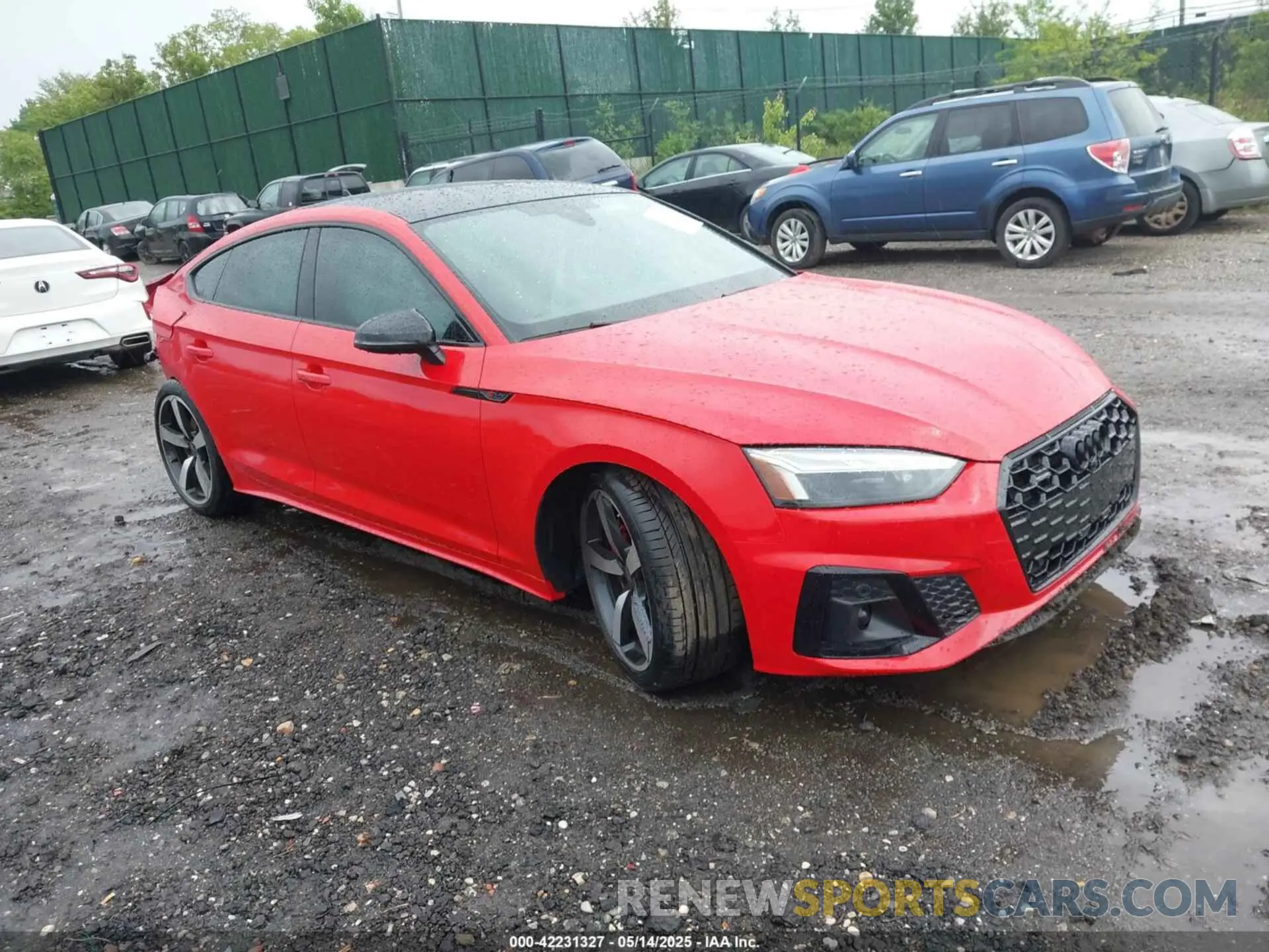 1 Photograph of a damaged car WAUFACF57RA118997 AUDI A5 SPORTBACK 2024