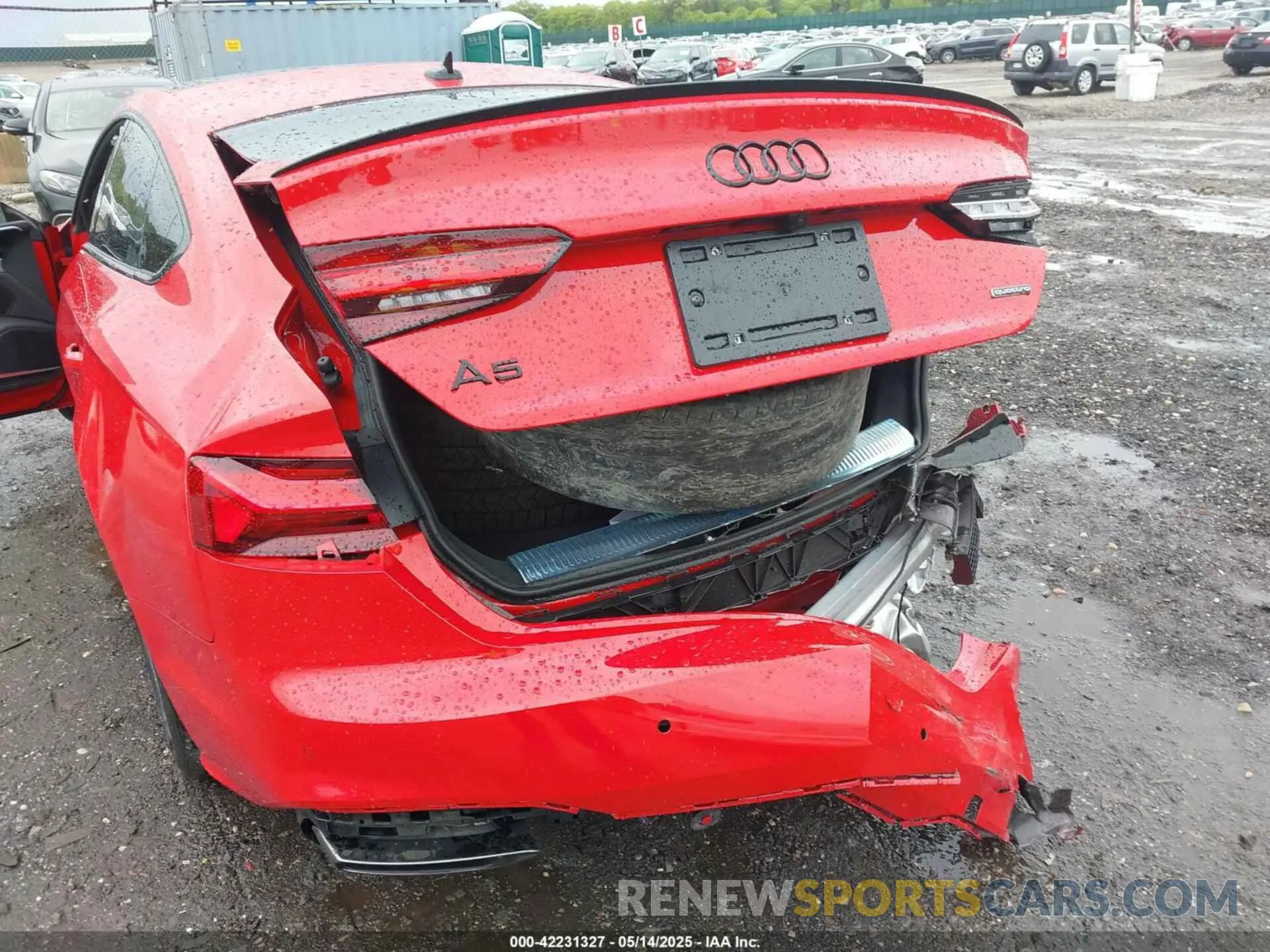 17 Photograph of a damaged car WAUFACF57RA118997 AUDI A5 SPORTBACK 2024