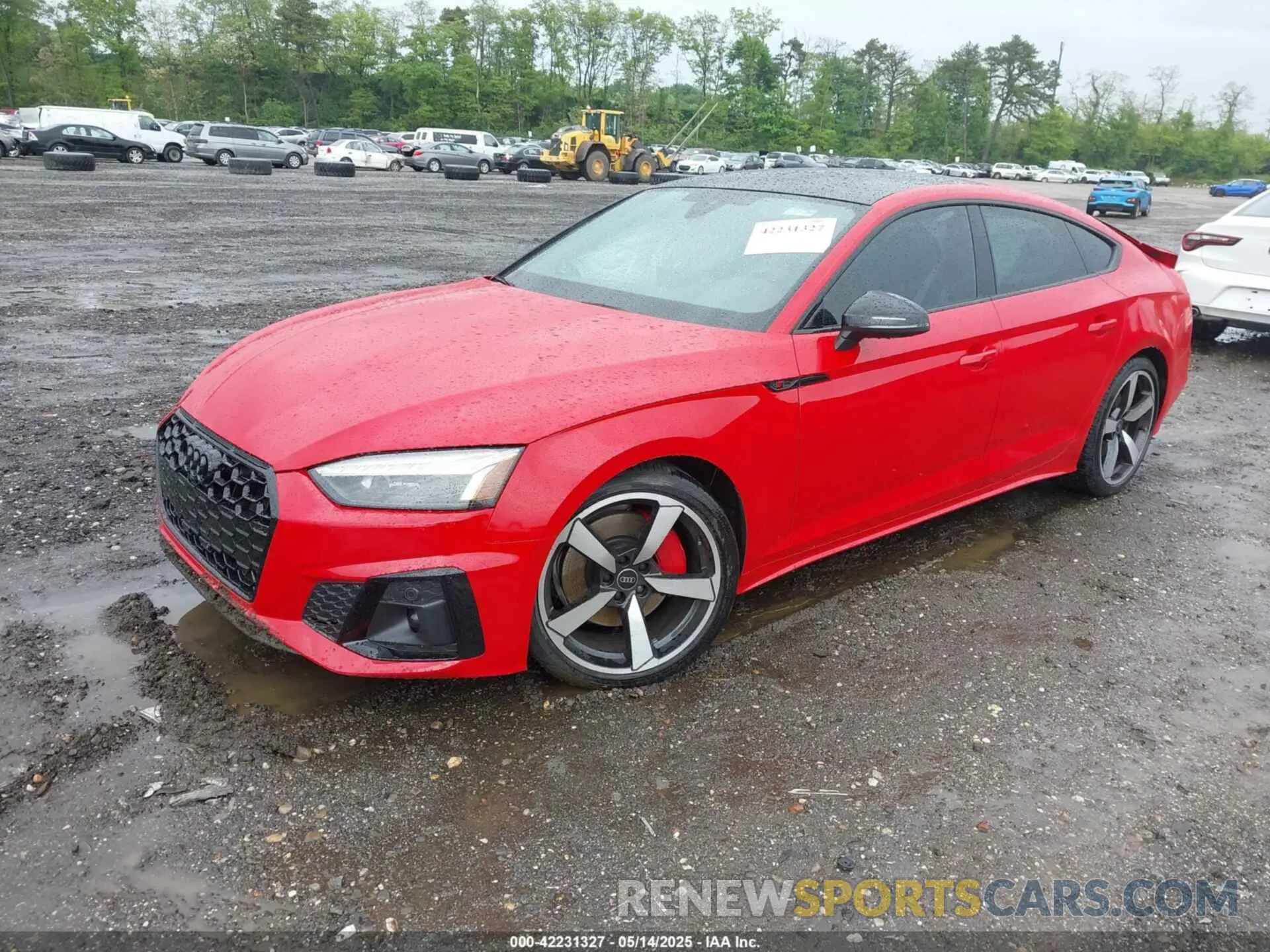 2 Photograph of a damaged car WAUFACF57RA118997 AUDI A5 SPORTBACK 2024