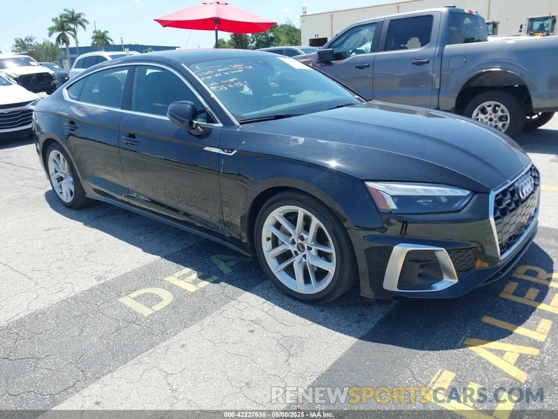 1 Photograph of a damaged car WAUFACF5XRA011152 AUDI A5 SPORTBACK 2024