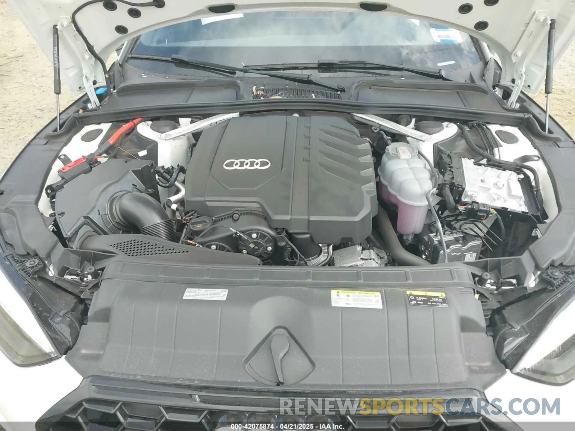10 Photograph of a damaged car WAUDACF54SA004307 AUDI A5 SPORTBACK 2025