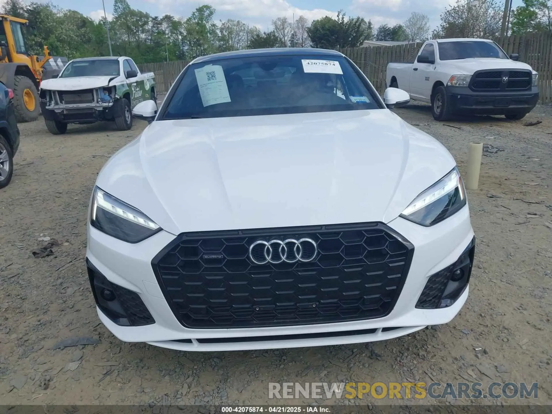 12 Photograph of a damaged car WAUDACF54SA004307 AUDI A5 SPORTBACK 2025