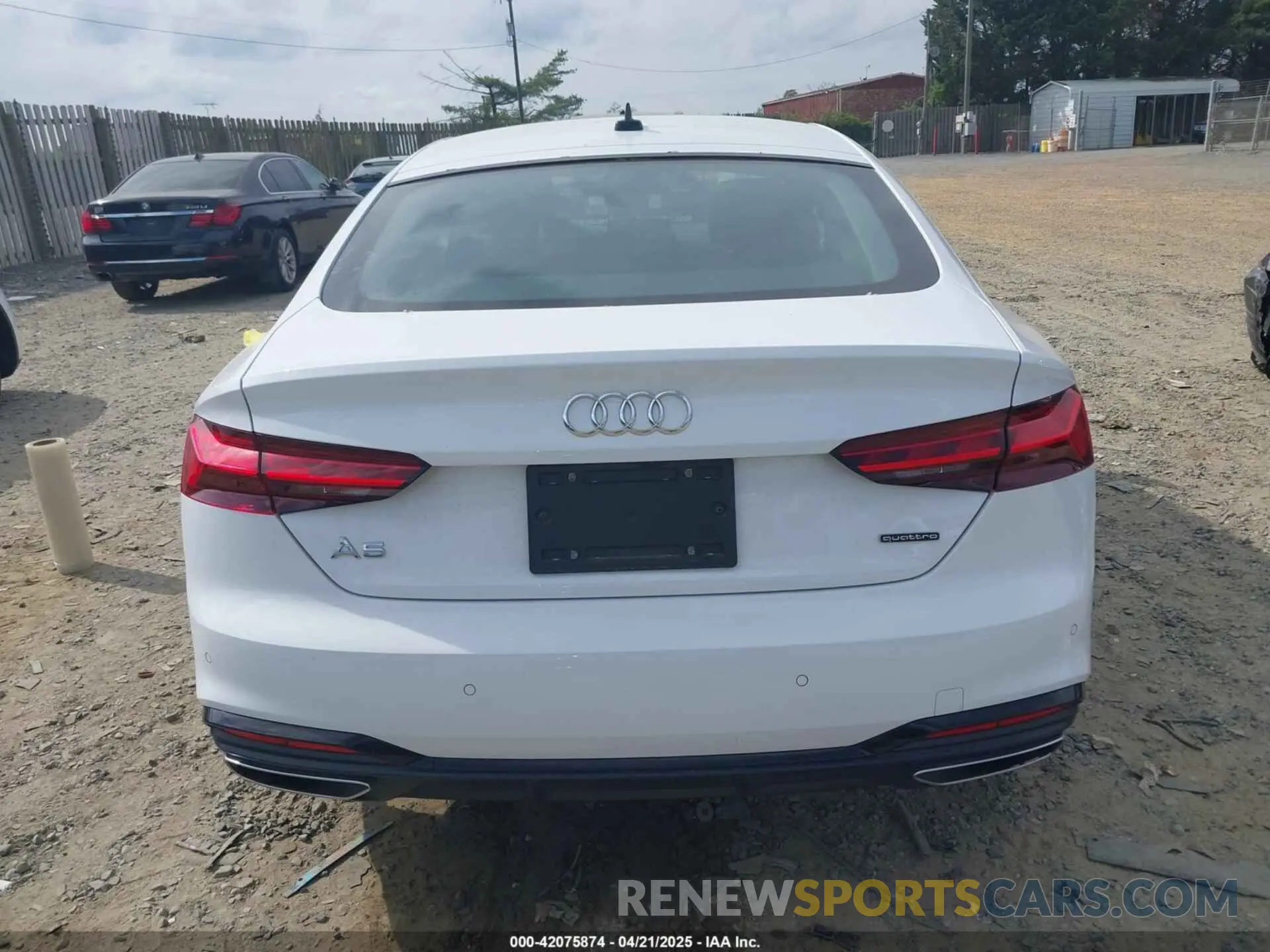16 Photograph of a damaged car WAUDACF54SA004307 AUDI A5 SPORTBACK 2025